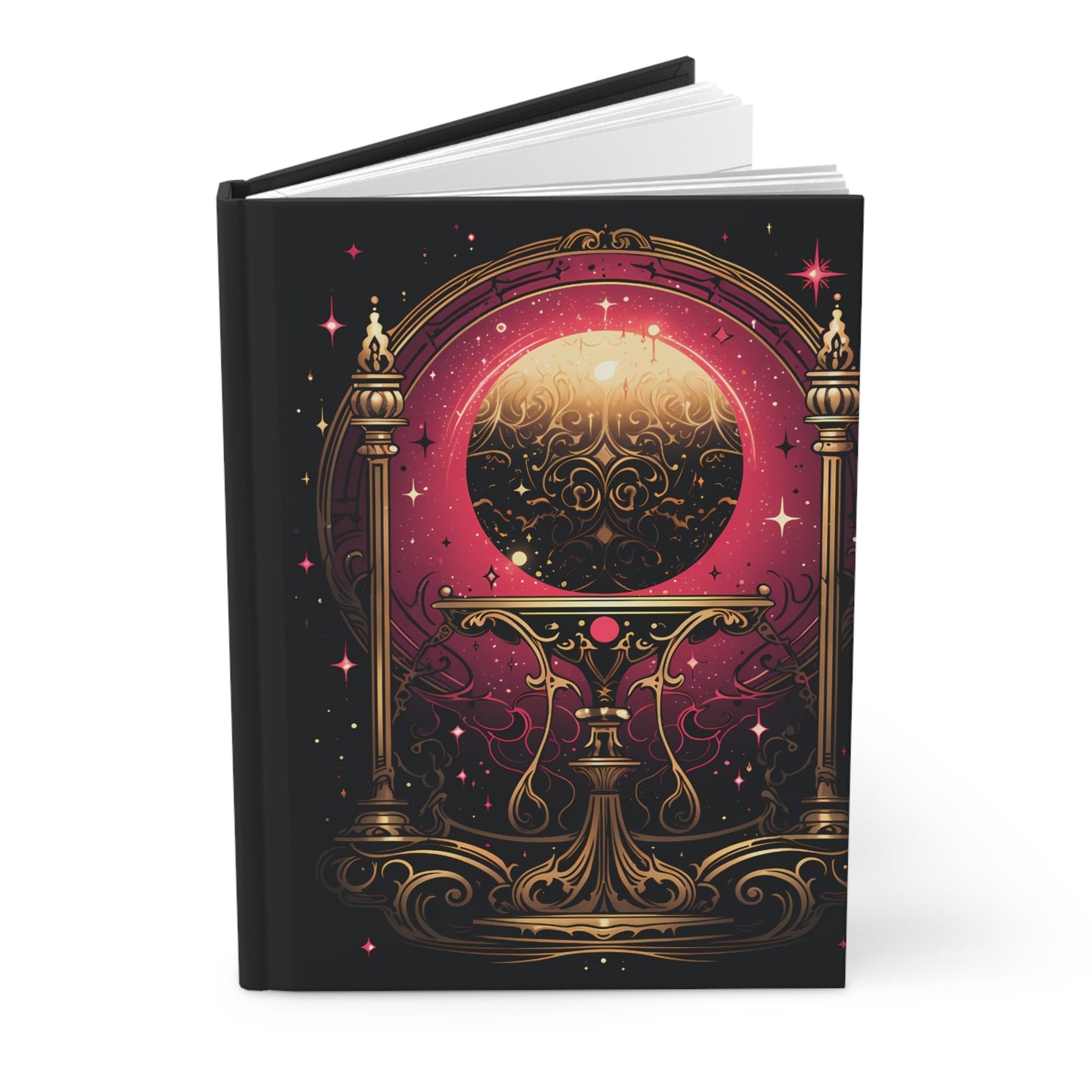 Crystal Ball Hardcover Journal - Moon & Starr Handcrafted Jewelry && More!