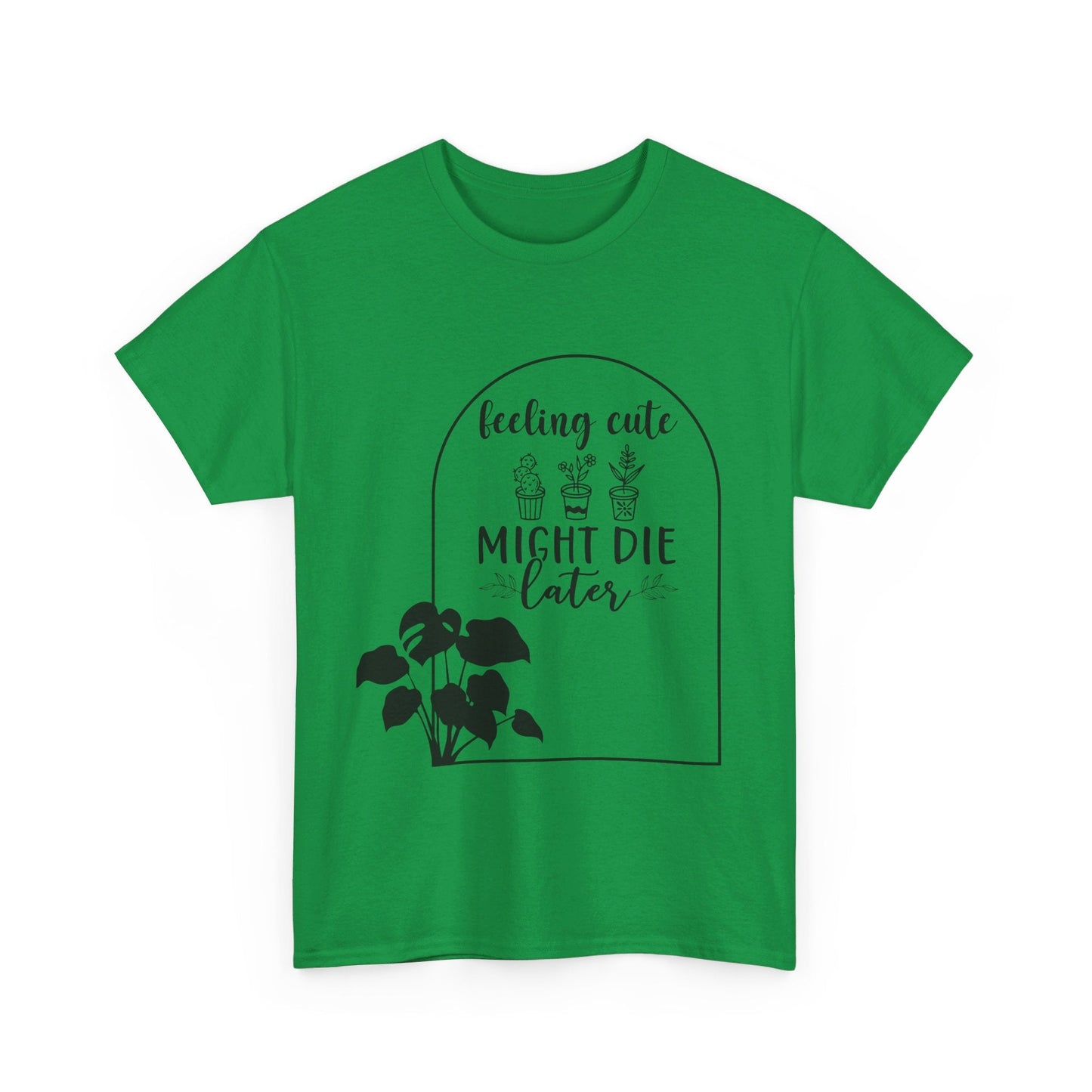 Feeling Cute Plants Unisex Heavy Cotton Tee - Moon & Starr Handcrafted LLC