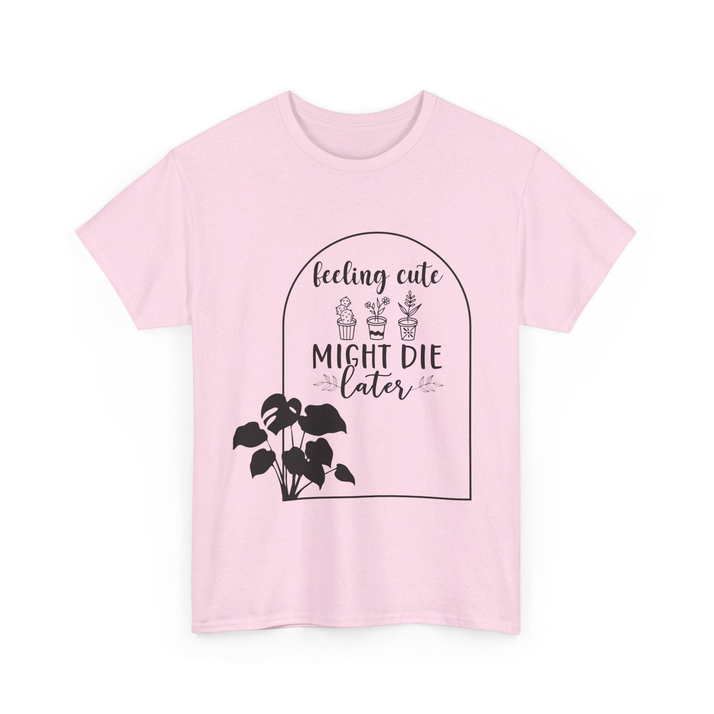 Feeling Cute Plants Unisex Heavy Cotton Tee - Moon & Starr Handcrafted LLC