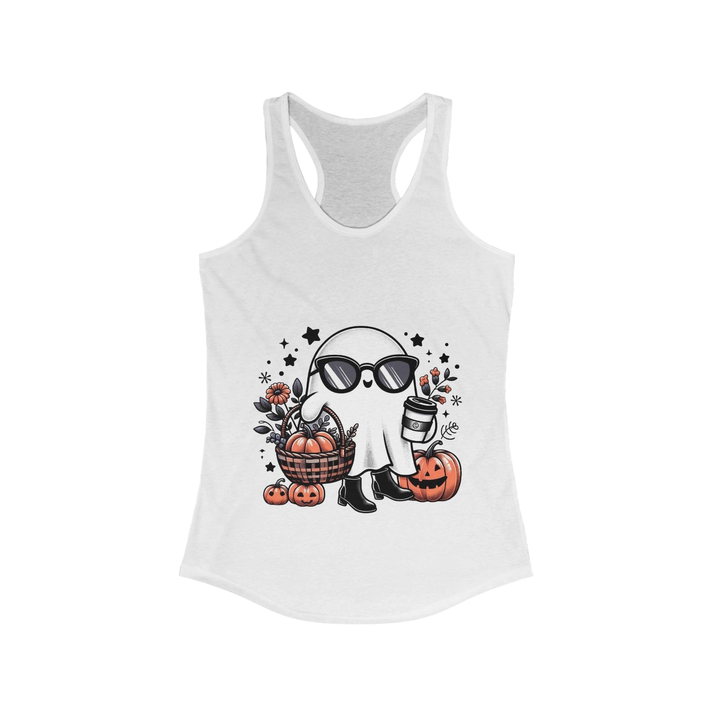 Ghosty PSL Women's Ideal Racerback Tank - Moon & Starr Handcrafted LLC