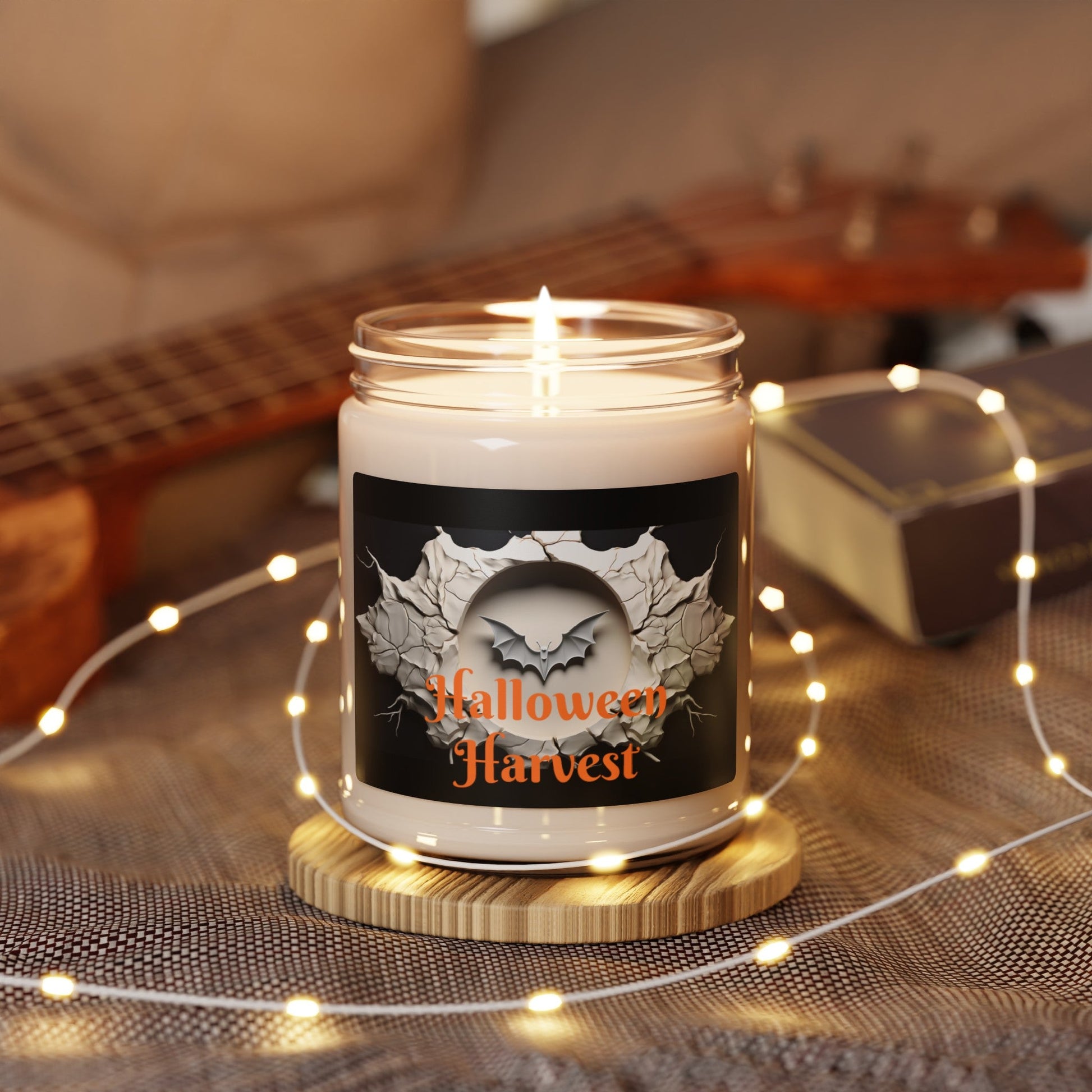 Halloween Harvest (Apple Harvest) Scented Soy Candle, 9oz - Moon & Starr Handcrafted LLC