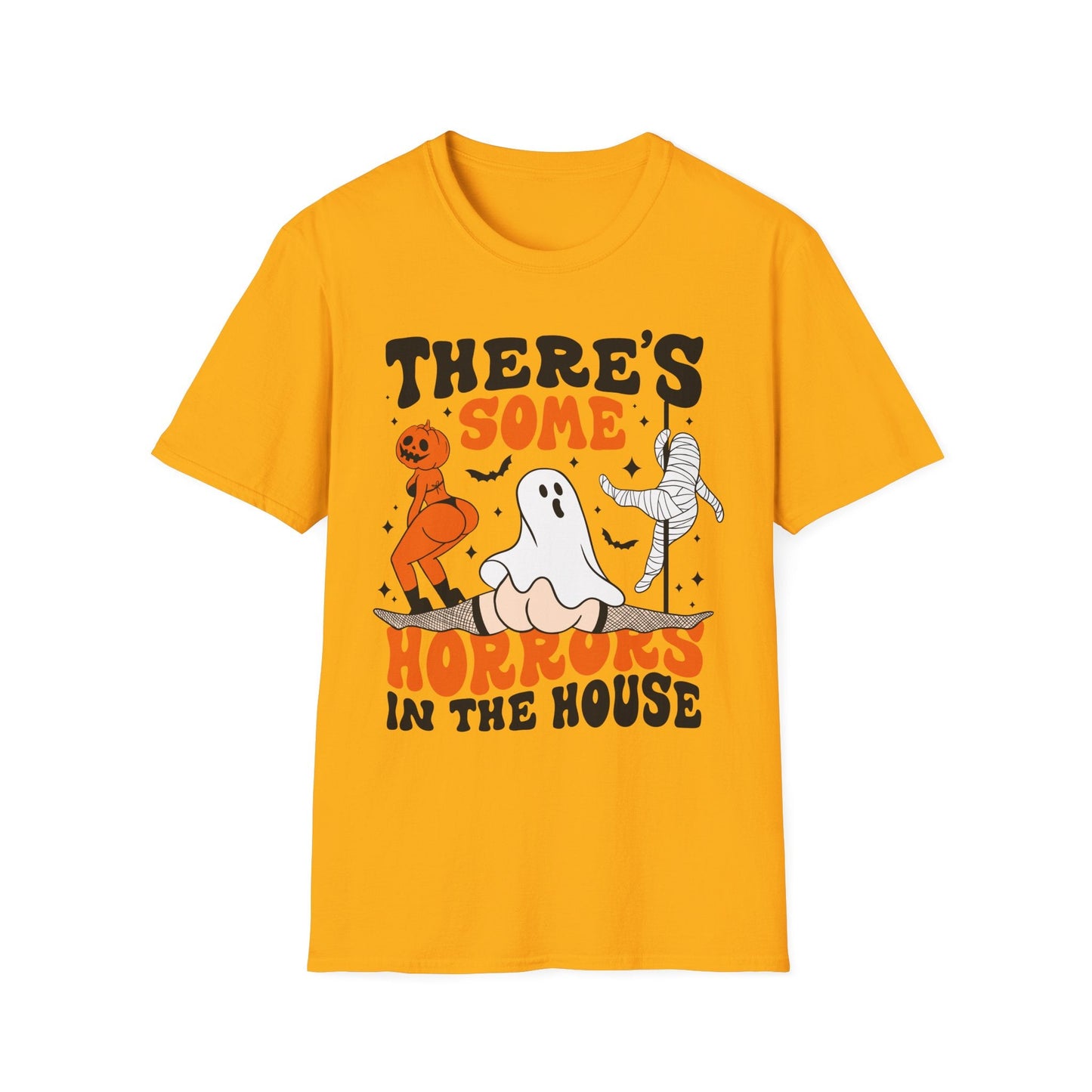 Horror House Funny Halloween Women's T-Shirt - Moon & Starr Handcrafted LLC