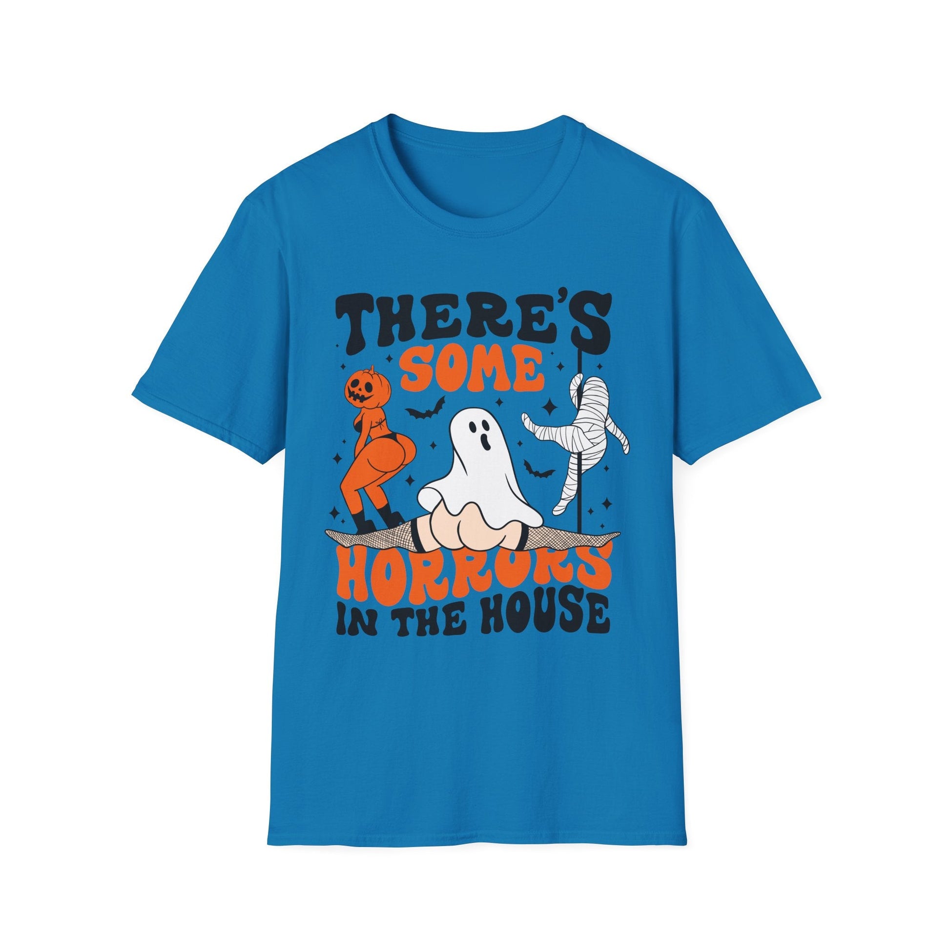 Horror House Funny Halloween Women's T-Shirt - Moon & Starr Handcrafted LLC