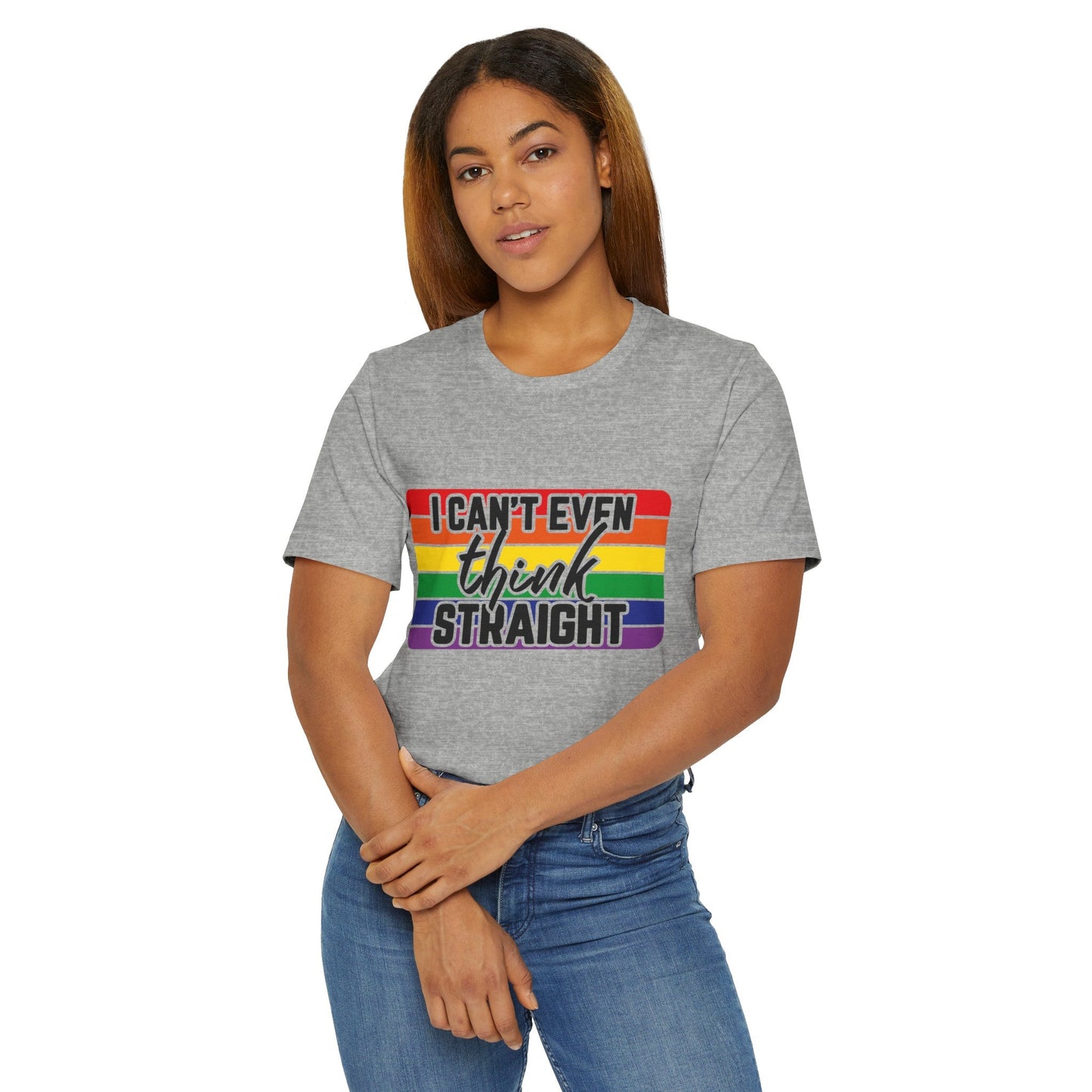 I Can't Even Think Straight Pride Unisex Jersey T-Shirt - Moon & Starr Handcrafted Jewelry && More!