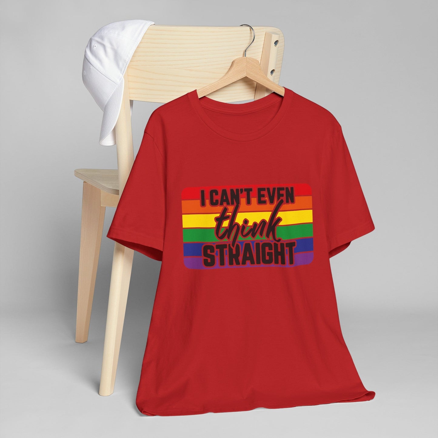 I Can't Even Think Straight Pride Unisex Jersey T-Shirt - Moon & Starr Handcrafted Jewelry && More!