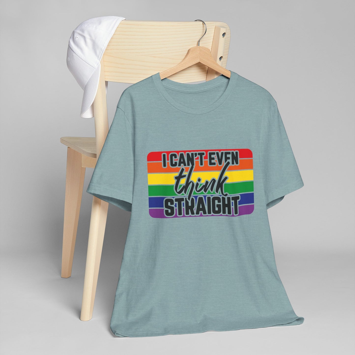 I Can't Even Think Straight Pride Unisex Jersey T-Shirt - Moon & Starr Handcrafted Jewelry && More!