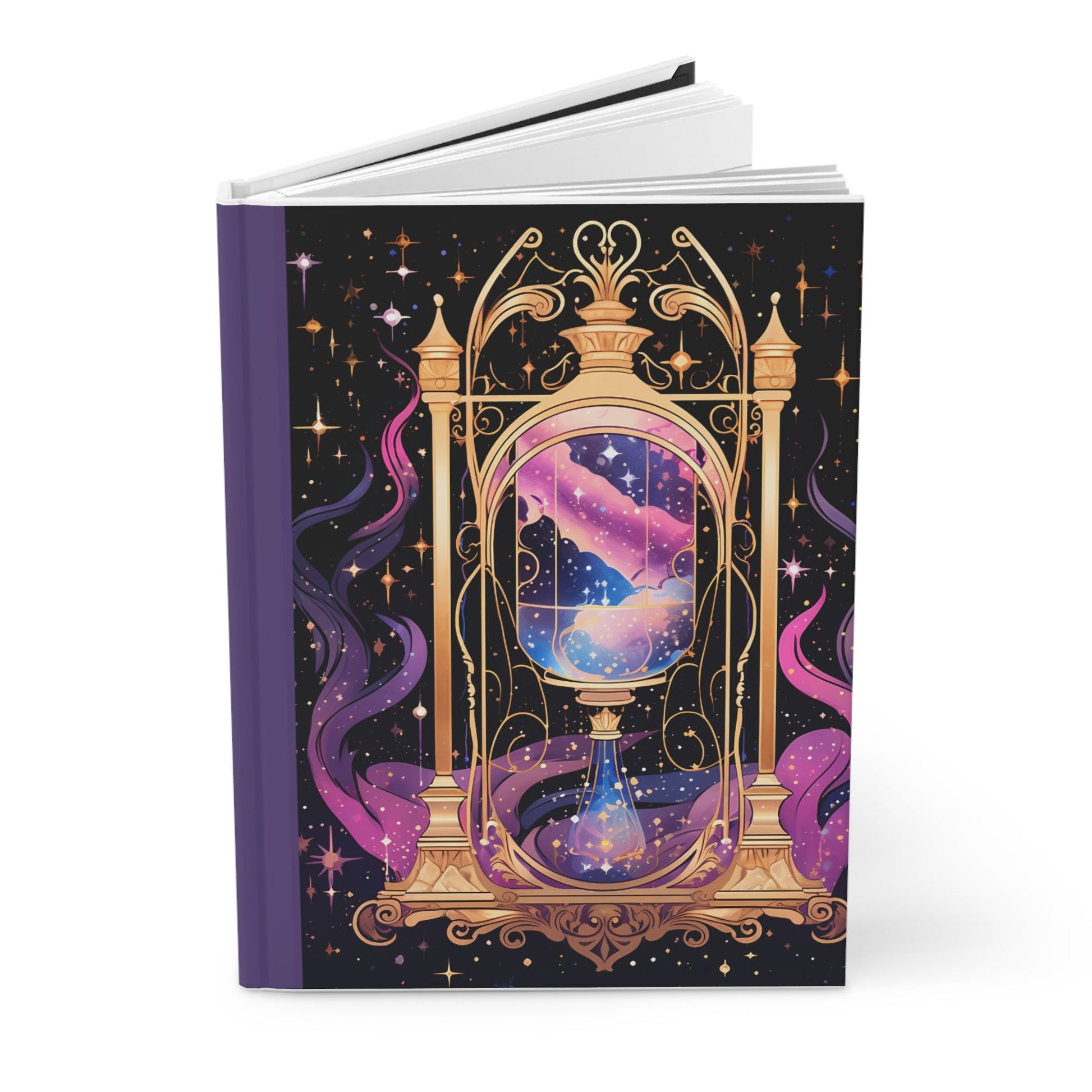 Mystical Hourglass Hardcover Journal Matte - Moon & Starr Handcrafted Jewelry && More!