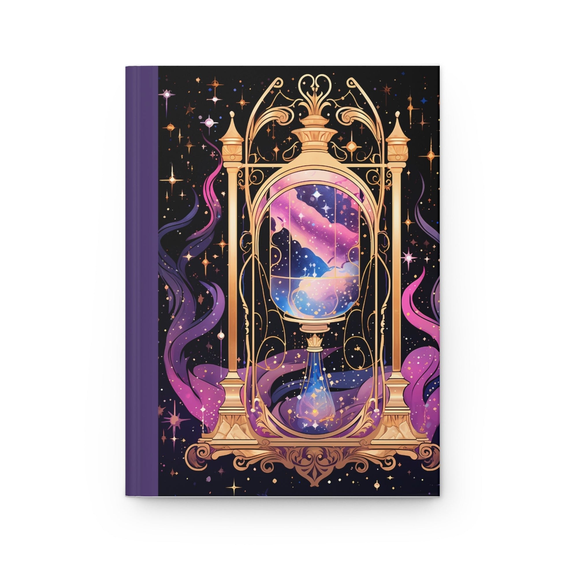 Mystical Hourglass Hardcover Journal Matte - Moon & Starr Handcrafted Jewelry && More!