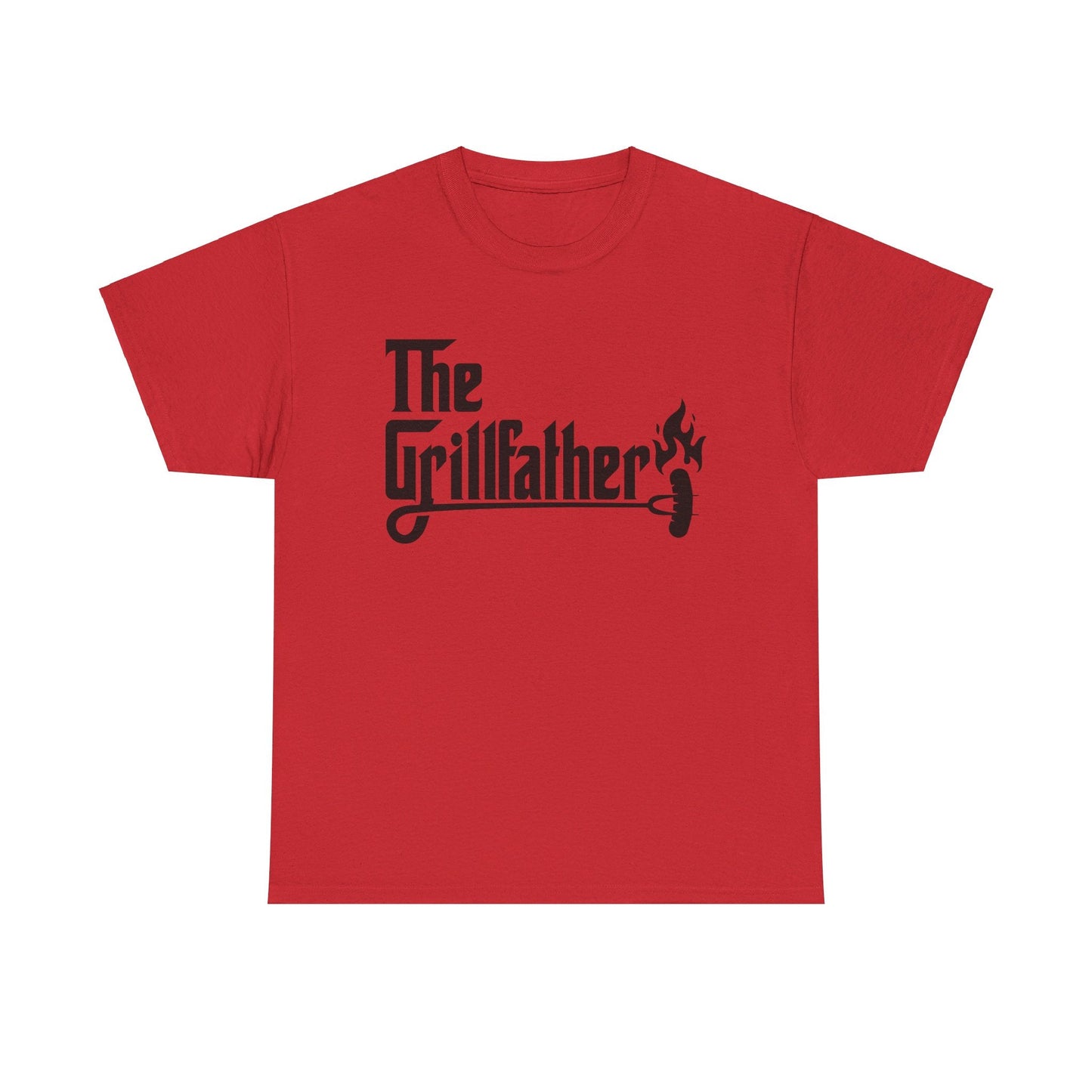 The Grillfather Unisex Heavy Cotton Tee For Dads - Moon & Starr Handcrafted LLC