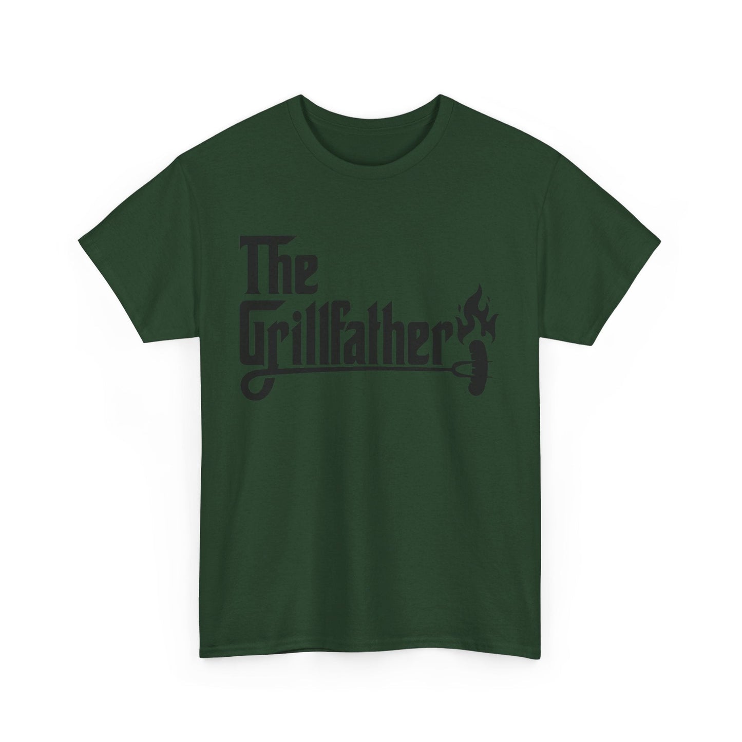 The Grillfather Unisex Heavy Cotton Tee For Dads - Moon & Starr Handcrafted LLC