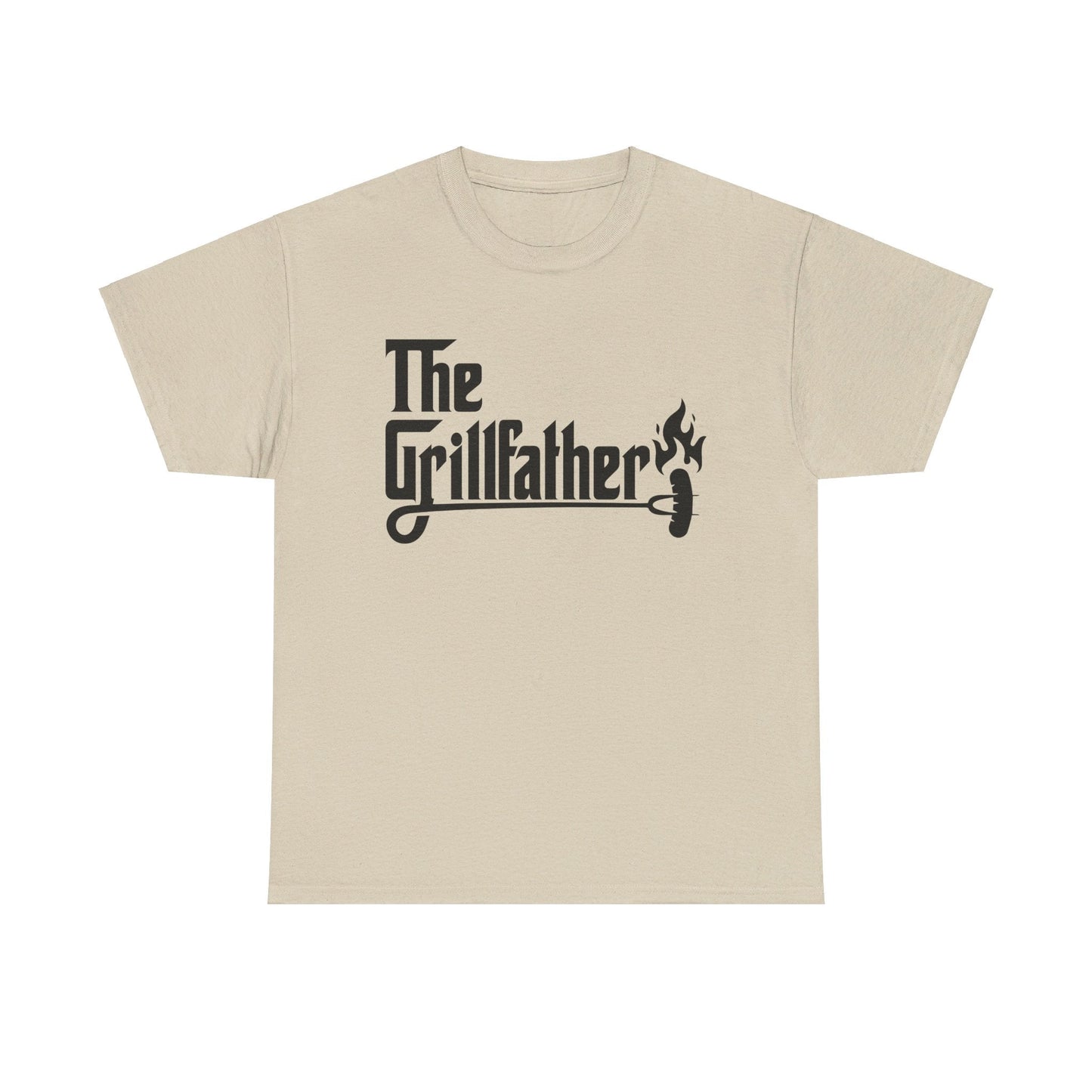 The Grillfather Unisex Heavy Cotton Tee For Dads - Moon & Starr Handcrafted LLC