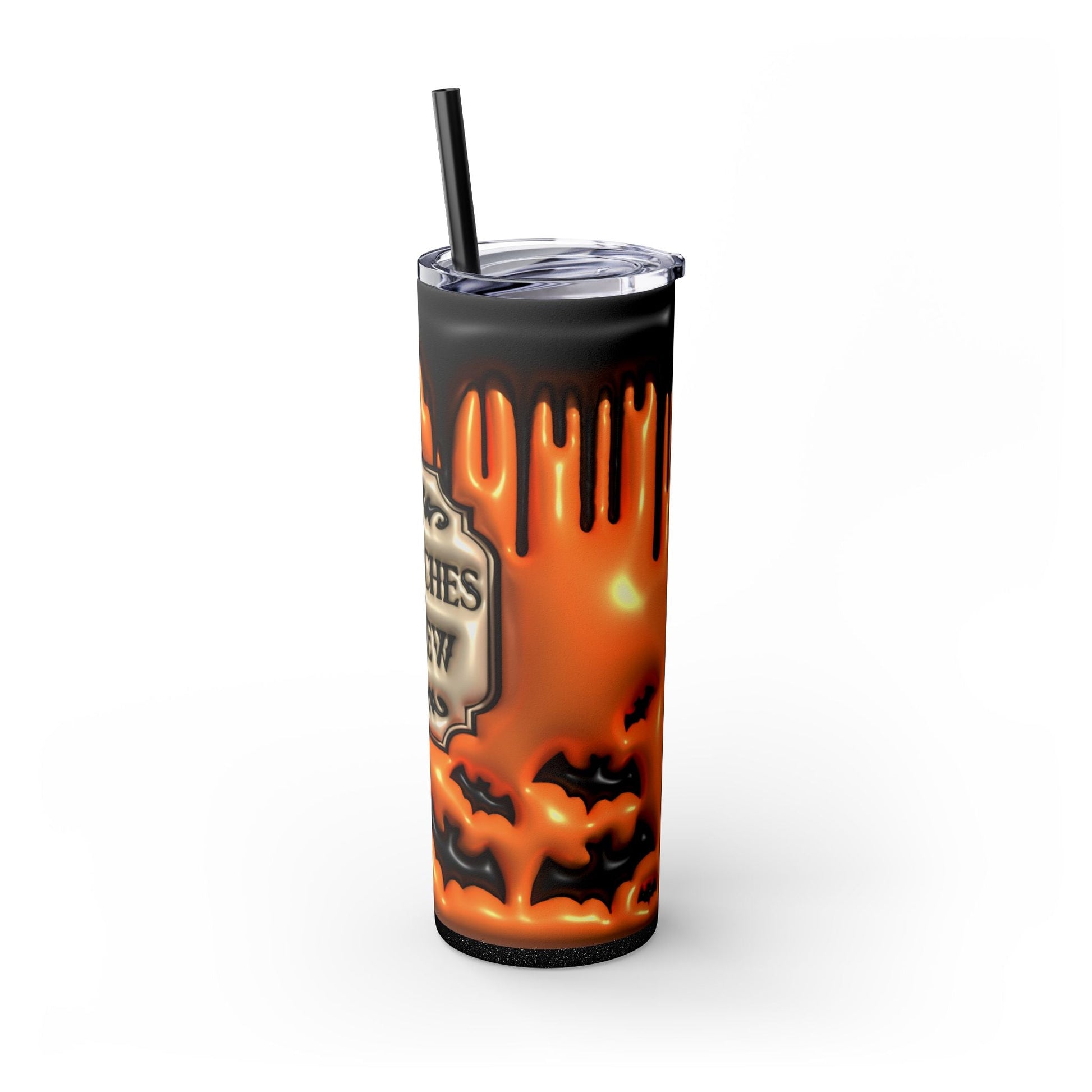 Witches Brew Drippy 3D Halloween Tumbler - Moon & Starr Handcrafted LLC