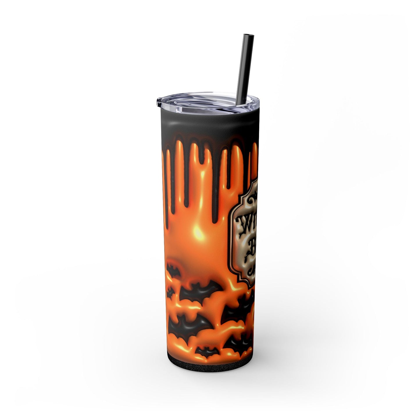 Witches Brew Drippy 3D Halloween Tumbler - Moon & Starr Handcrafted LLC