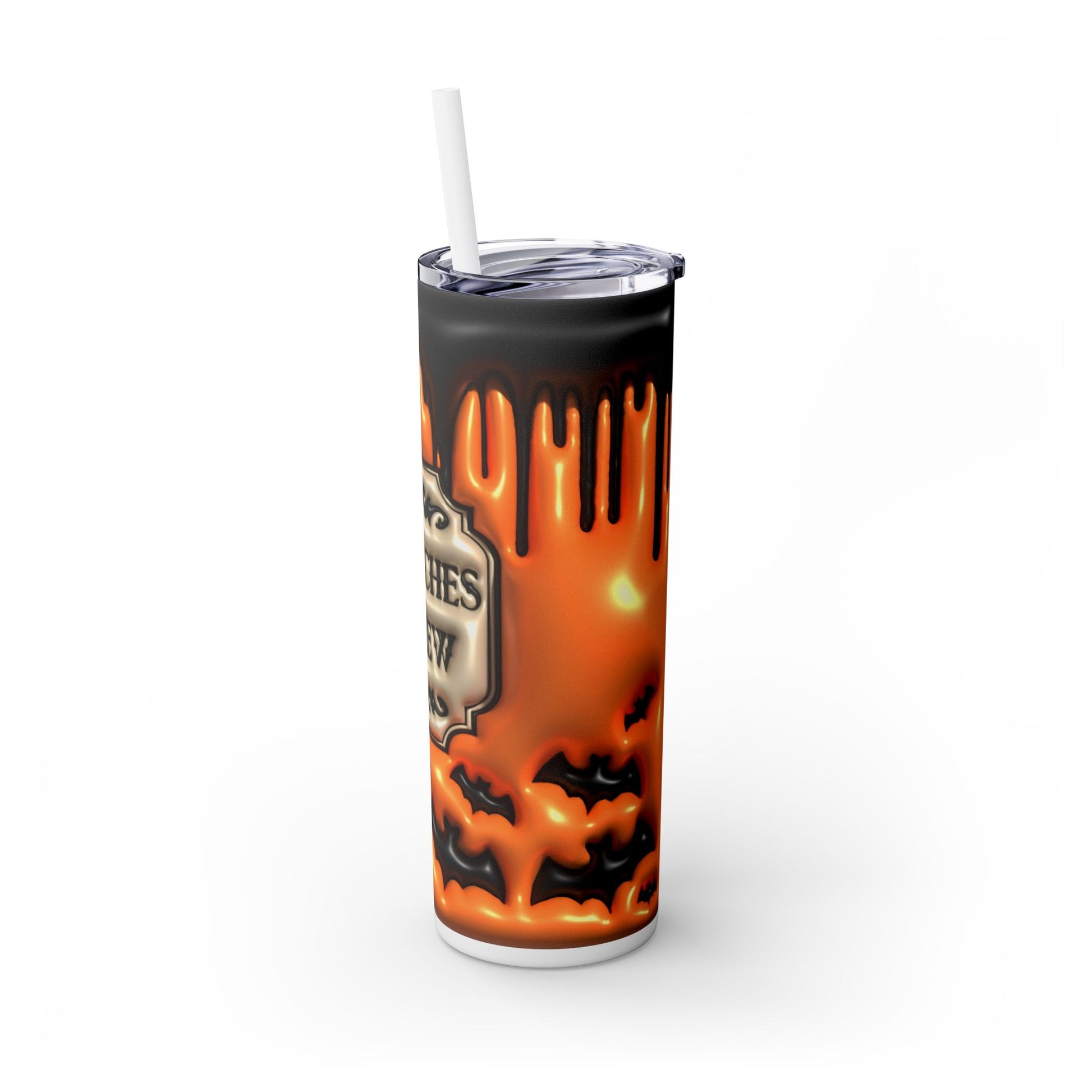 Witches Brew Drippy 3D Halloween Tumbler - Moon & Starr Handcrafted LLC