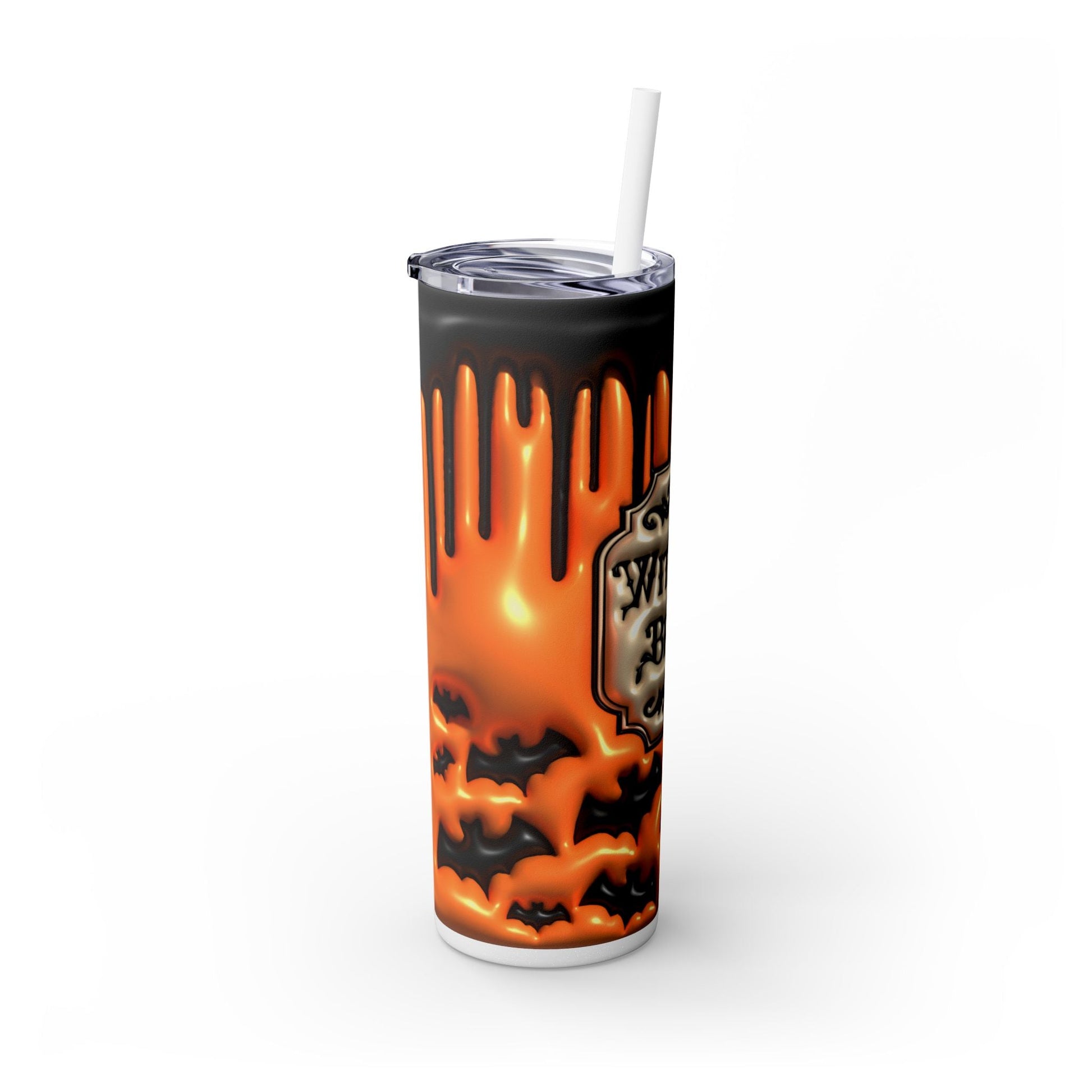 Witches Brew Drippy 3D Halloween Tumbler - Moon & Starr Handcrafted LLC