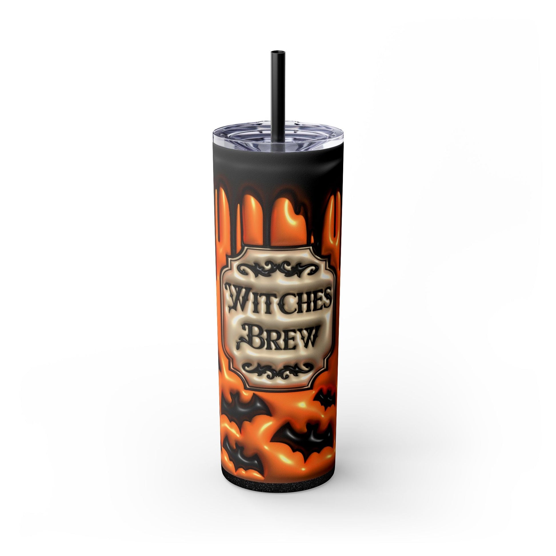 Witches Brew Drippy 3D Halloween Tumbler - Moon & Starr Handcrafted LLC