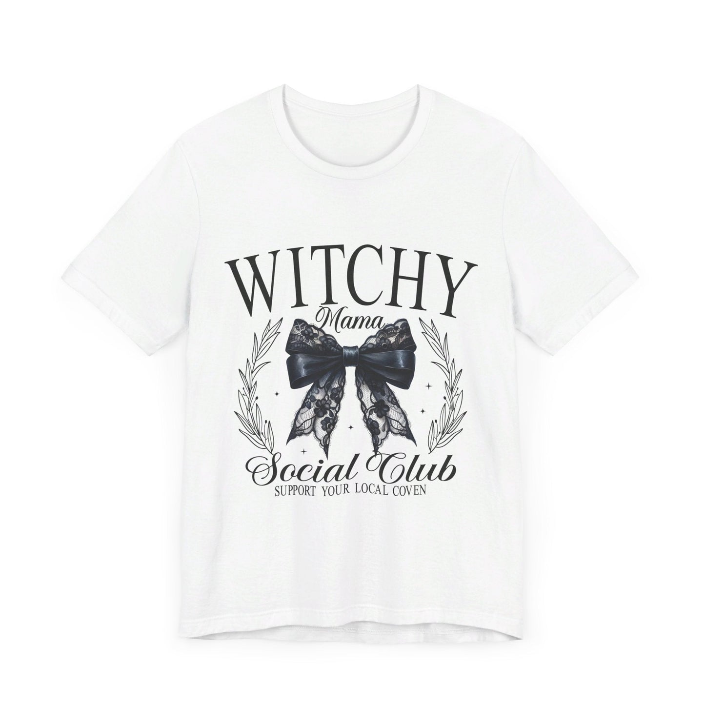 Witchy Mama Social Club Unisex Jersey Short Sleeve Tee - Moon & Starr Handcrafted LLC