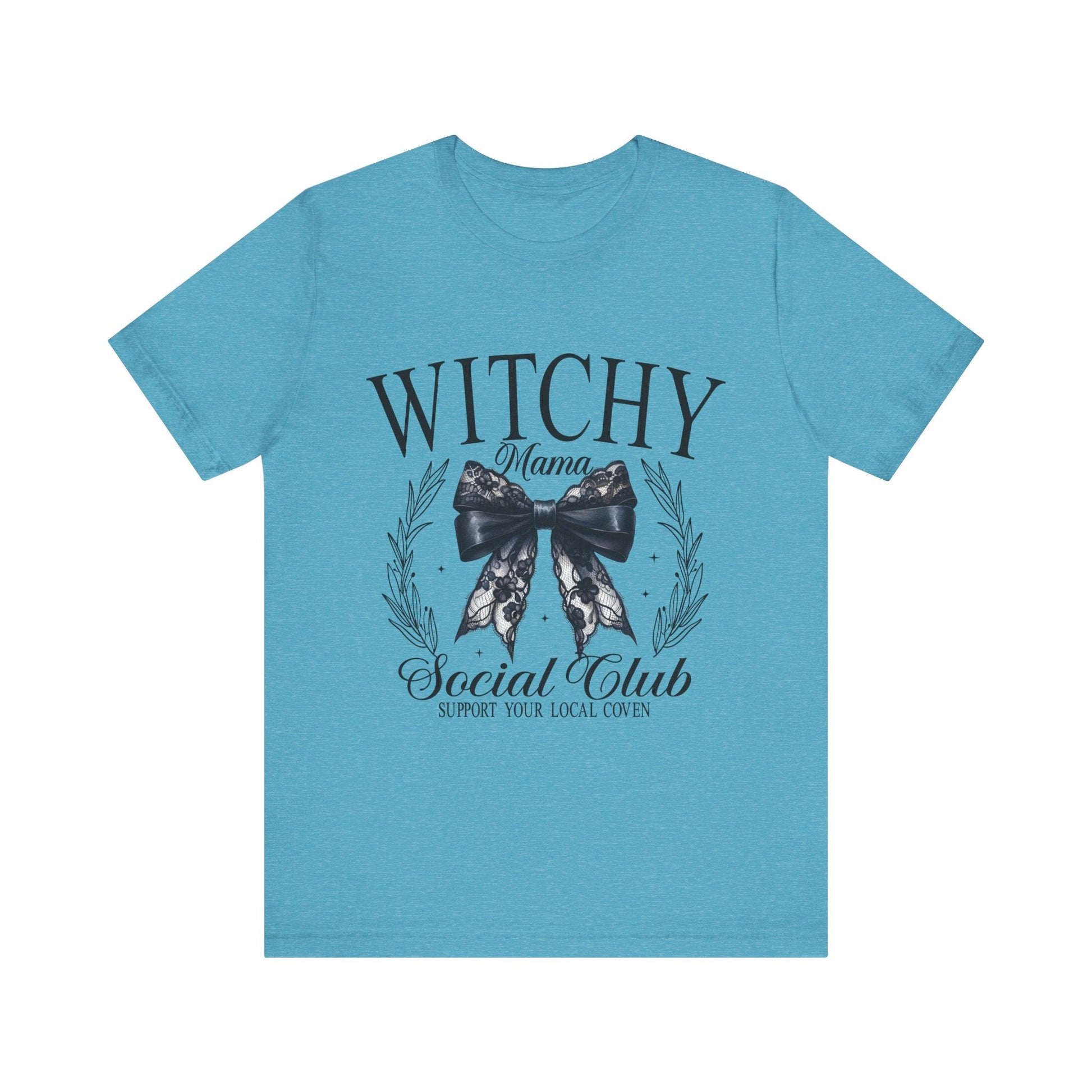 Witchy Mama Social Club Unisex Jersey Short Sleeve Tee - Moon & Starr Handcrafted LLC