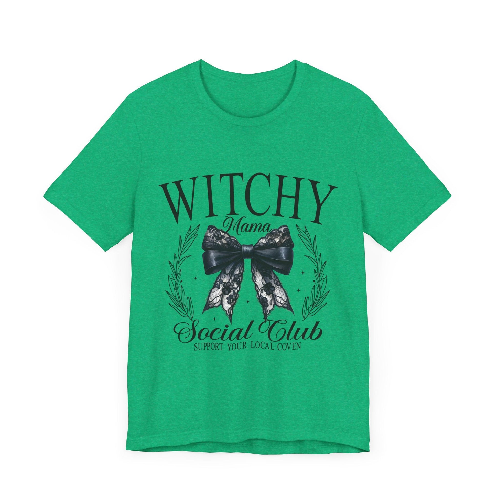 Witchy Mama Social Club Unisex Jersey Short Sleeve Tee - Moon & Starr Handcrafted LLC