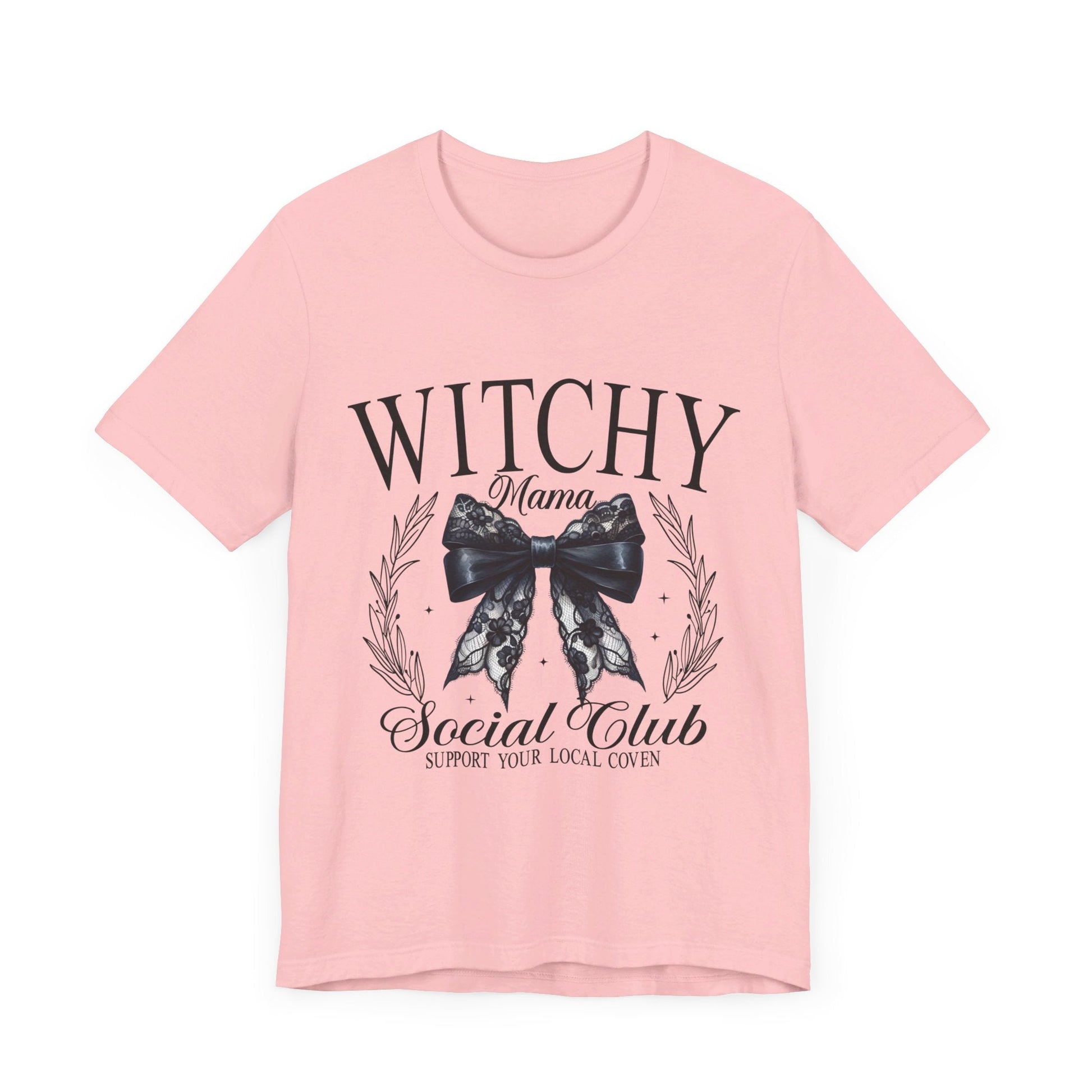 Witchy Mama Social Club Unisex Jersey Short Sleeve Tee - Moon & Starr Handcrafted LLC