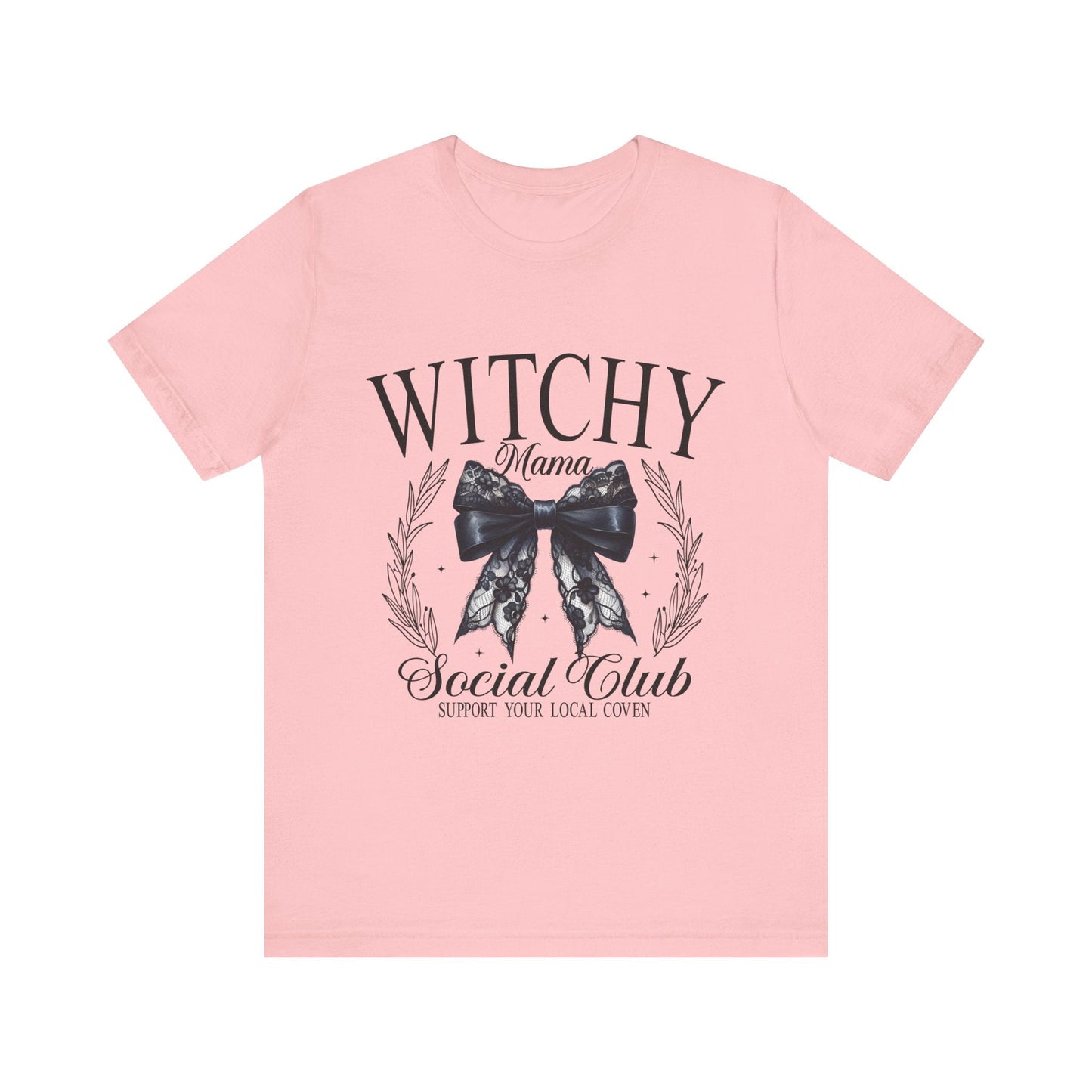 Witchy Mama Social Club Unisex Jersey Short Sleeve Tee - Moon & Starr Handcrafted LLC