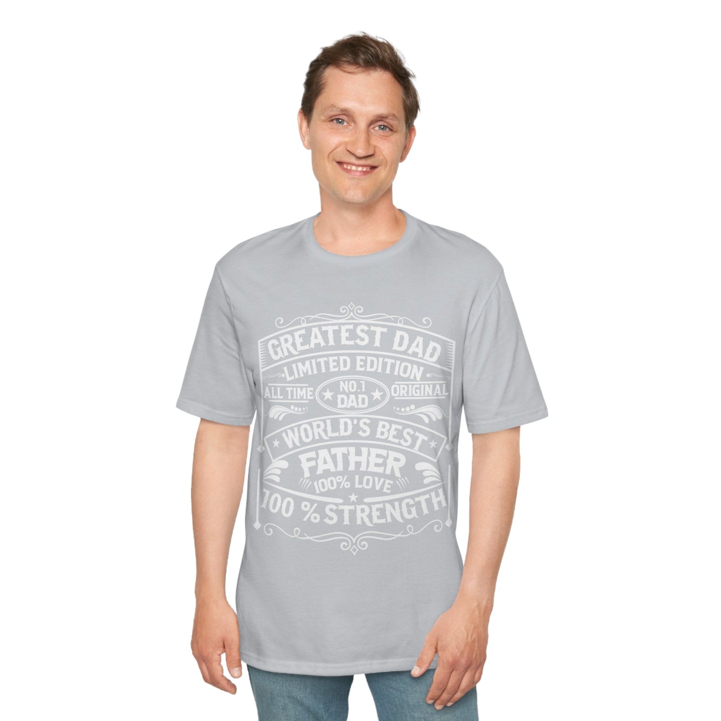 World's Greatest Dad Perfect Weight® Tee for Fathers Day - Moon & Starr Handcrafted Jewelry && More!