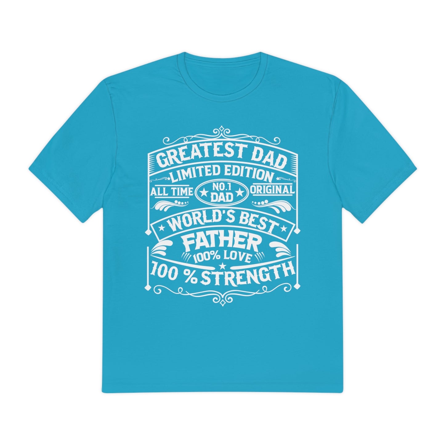 World's Greatest Dad Perfect Weight® Tee for Fathers Day - Moon & Starr Handcrafted Jewelry && More!