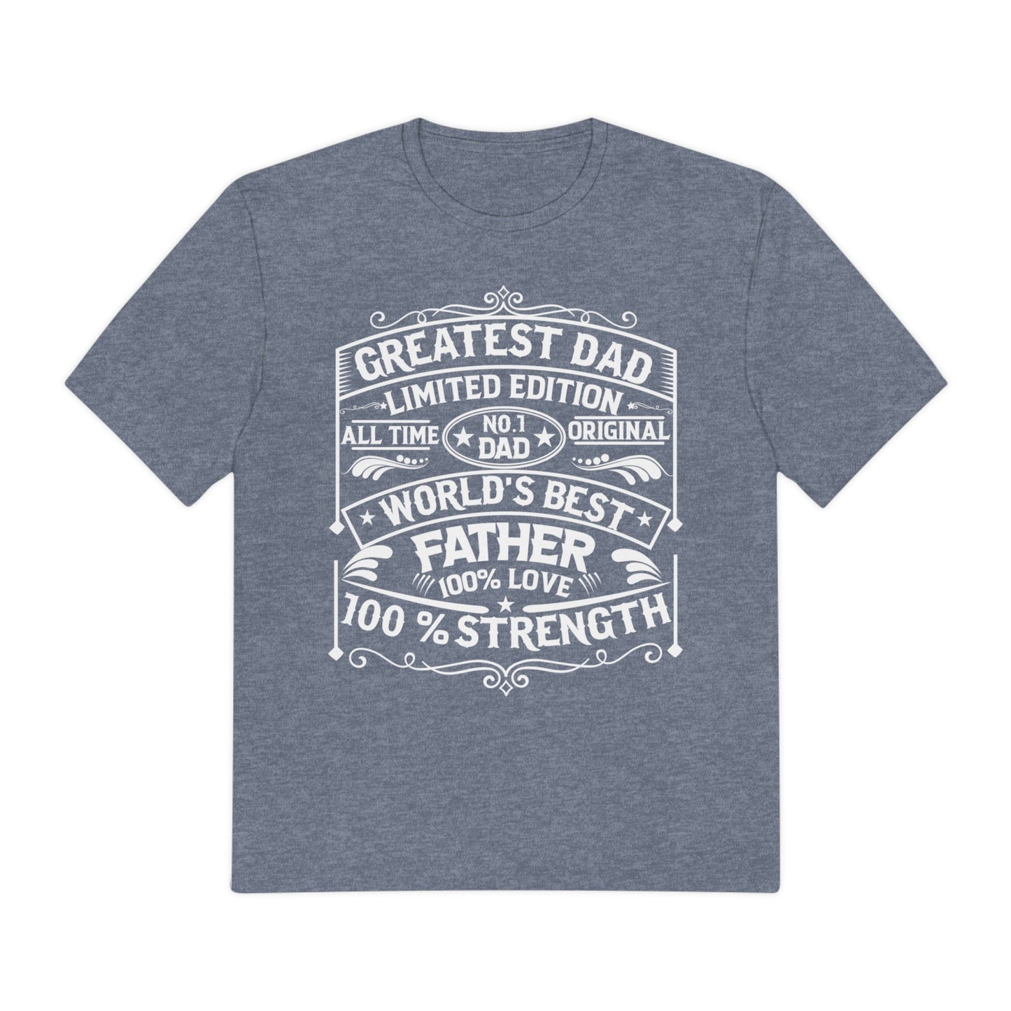 World's Greatest Dad Perfect Weight® Tee for Fathers Day - Moon & Starr Handcrafted Jewelry && More!