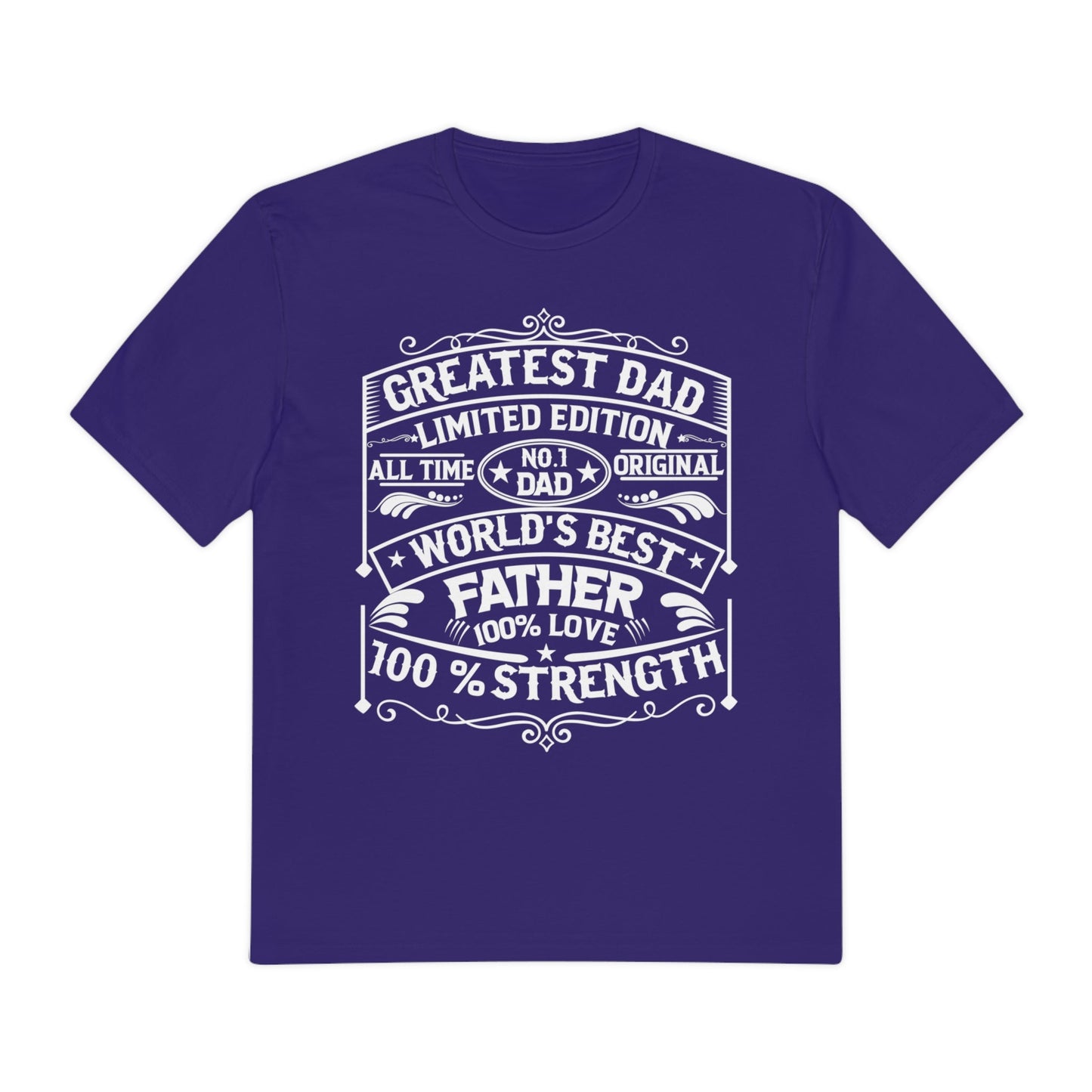 World's Greatest Dad Perfect Weight® Tee for Fathers Day - Moon & Starr Handcrafted Jewelry && More!