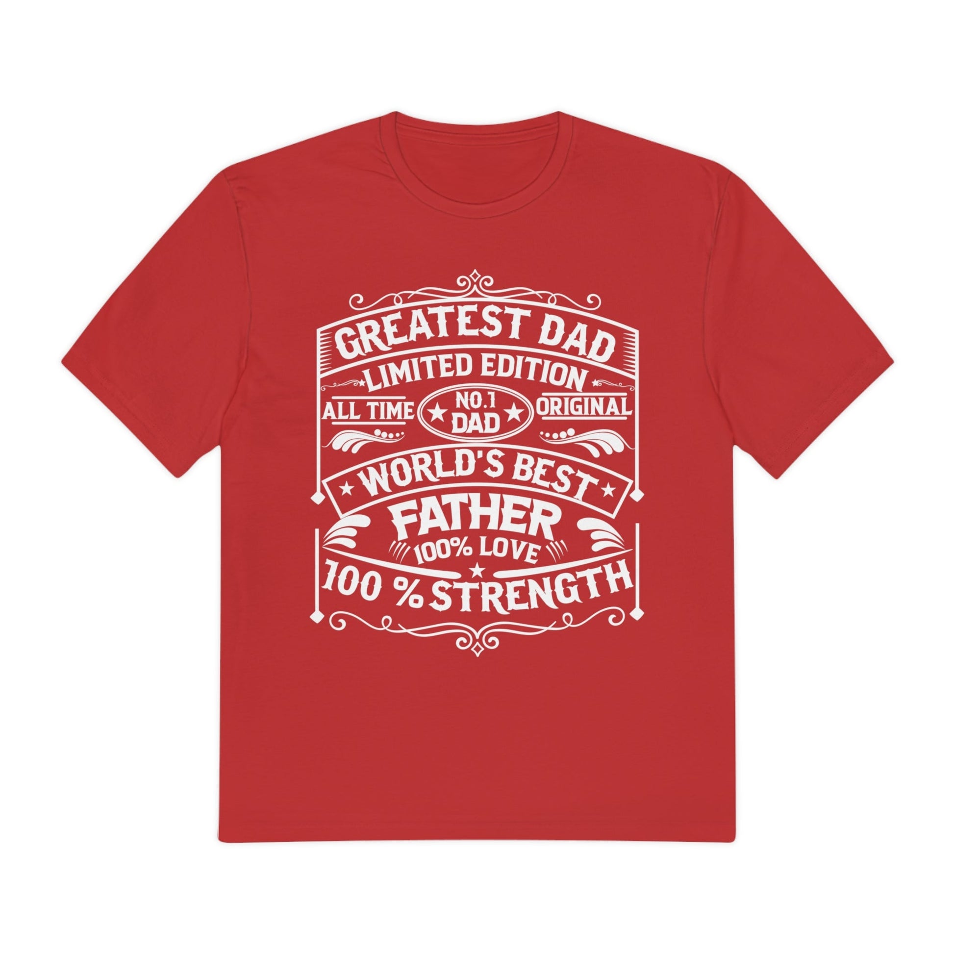 World's Greatest Dad Perfect Weight® Tee for Fathers Day - Moon & Starr Handcrafted Jewelry && More!