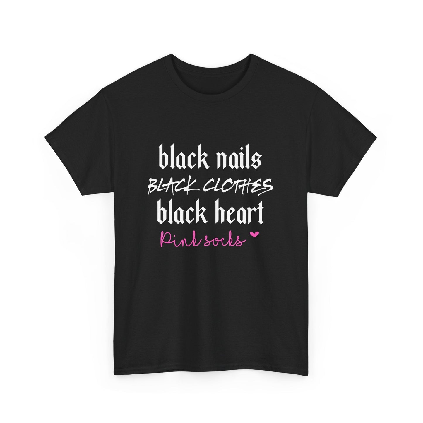 YB Reference Unisex Tee - Black/Pink Design - Moon & Starr Handcrafted LLC