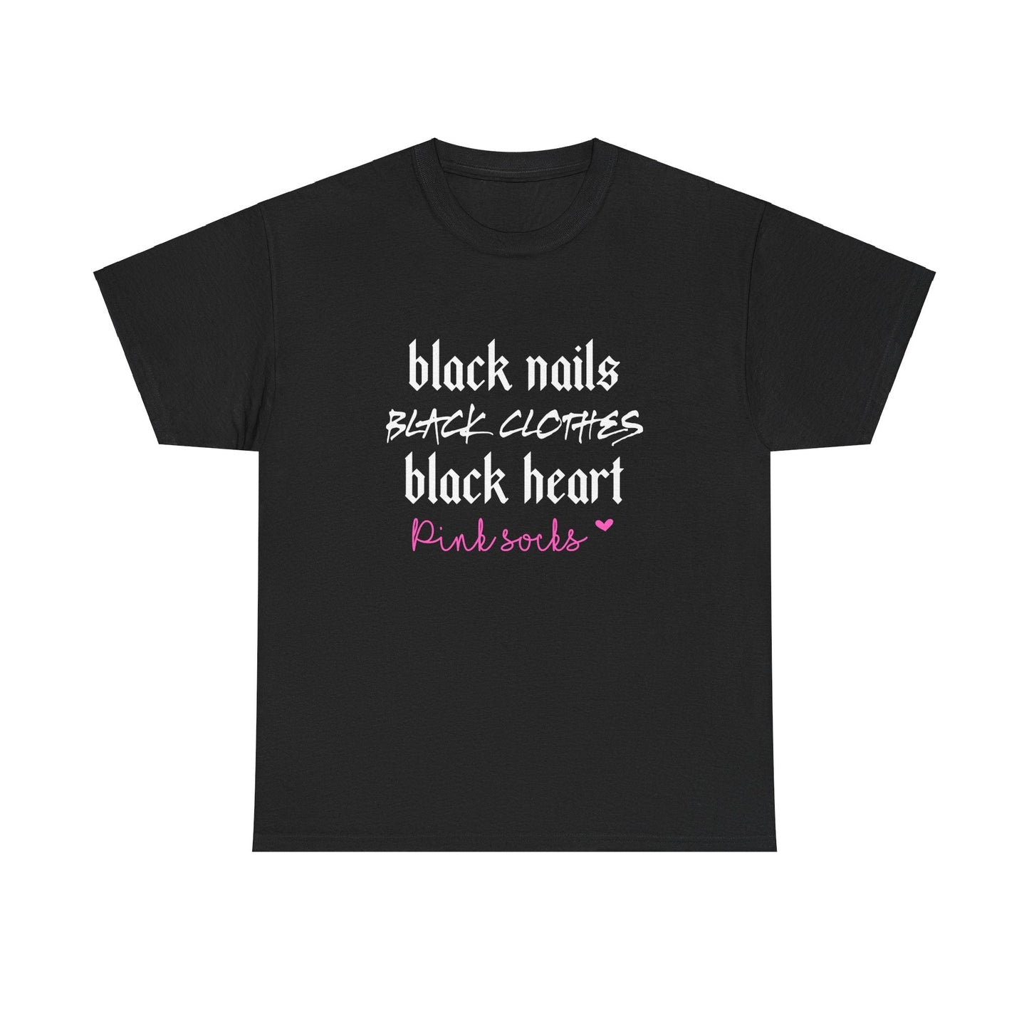 YB Reference Unisex Tee - Black/Pink Design - Moon & Starr Handcrafted LLC