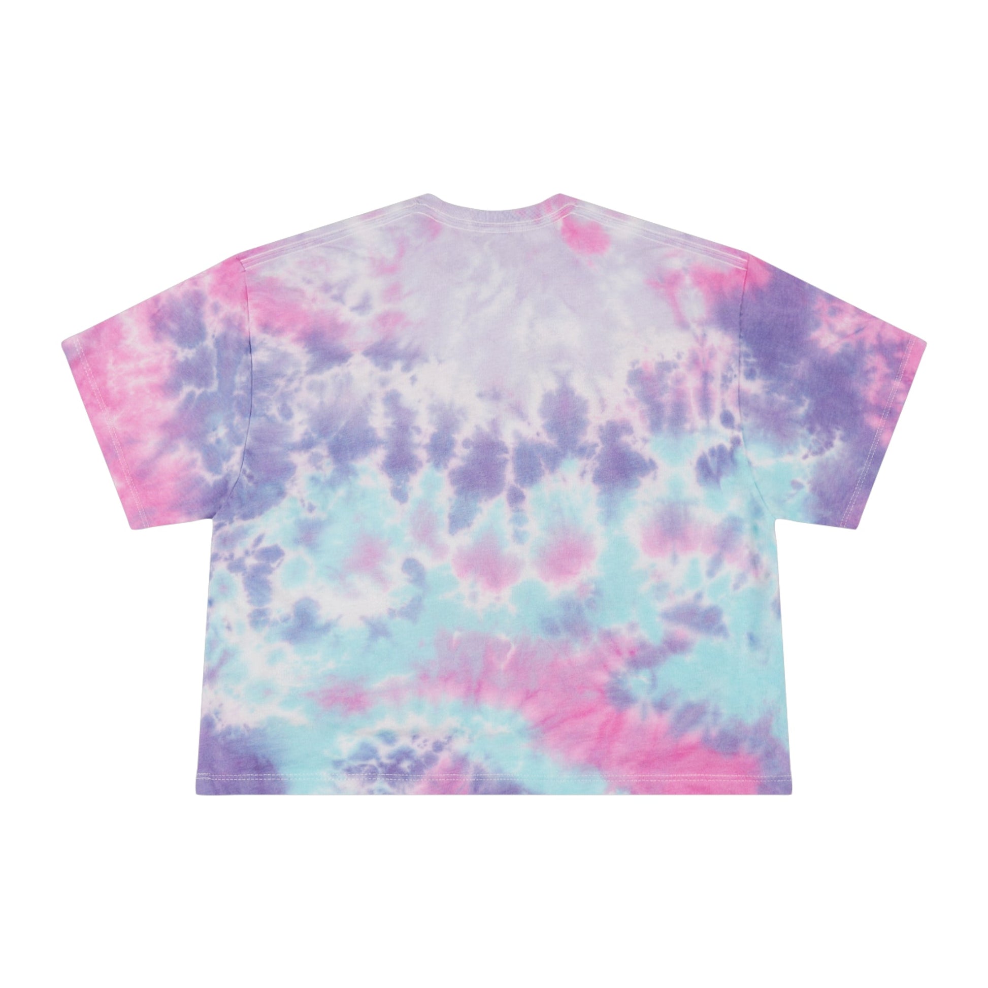 "Affirmations" Women's Tie-Dye Crop Tee - Moon & Starr Handcrafted Jewelry && More!