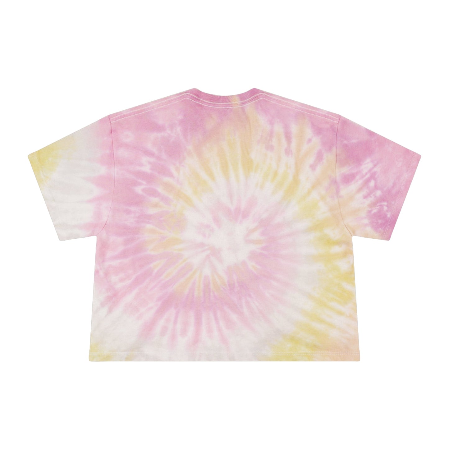 "Affirmations" Women's Tie-Dye Crop Tee - Moon & Starr Handcrafted Jewelry && More!