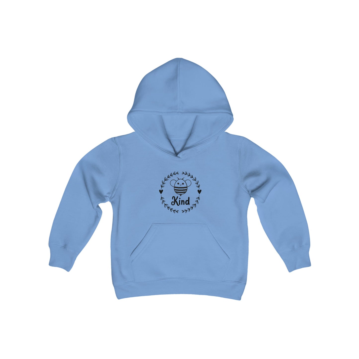 "Bee Kind" Youth Heavy Blend Hooded Sweatshirt - Moon & Starr Handcrafted Jewelry && More!