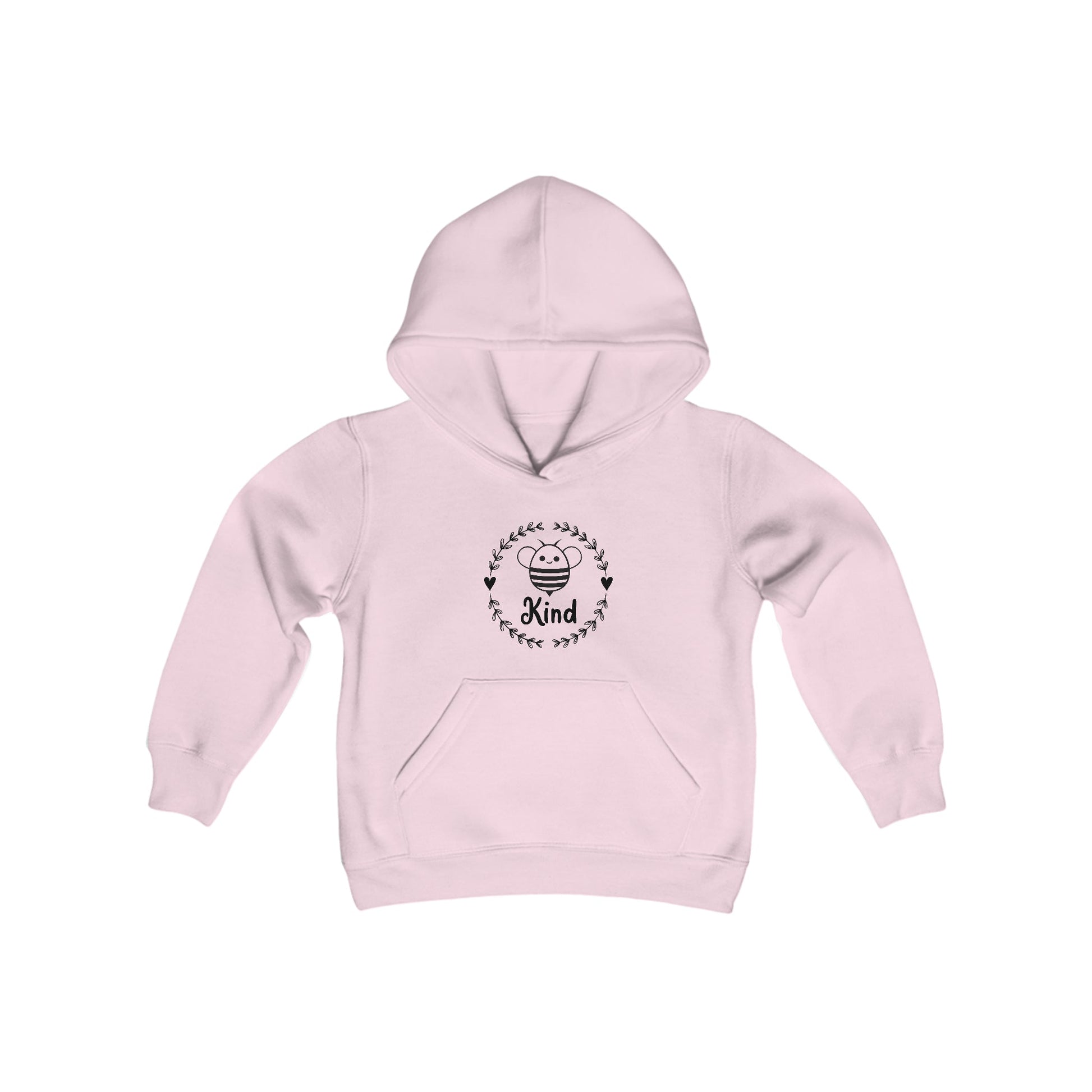 "Bee Kind" Youth Heavy Blend Hooded Sweatshirt - Moon & Starr Handcrafted Jewelry && More!