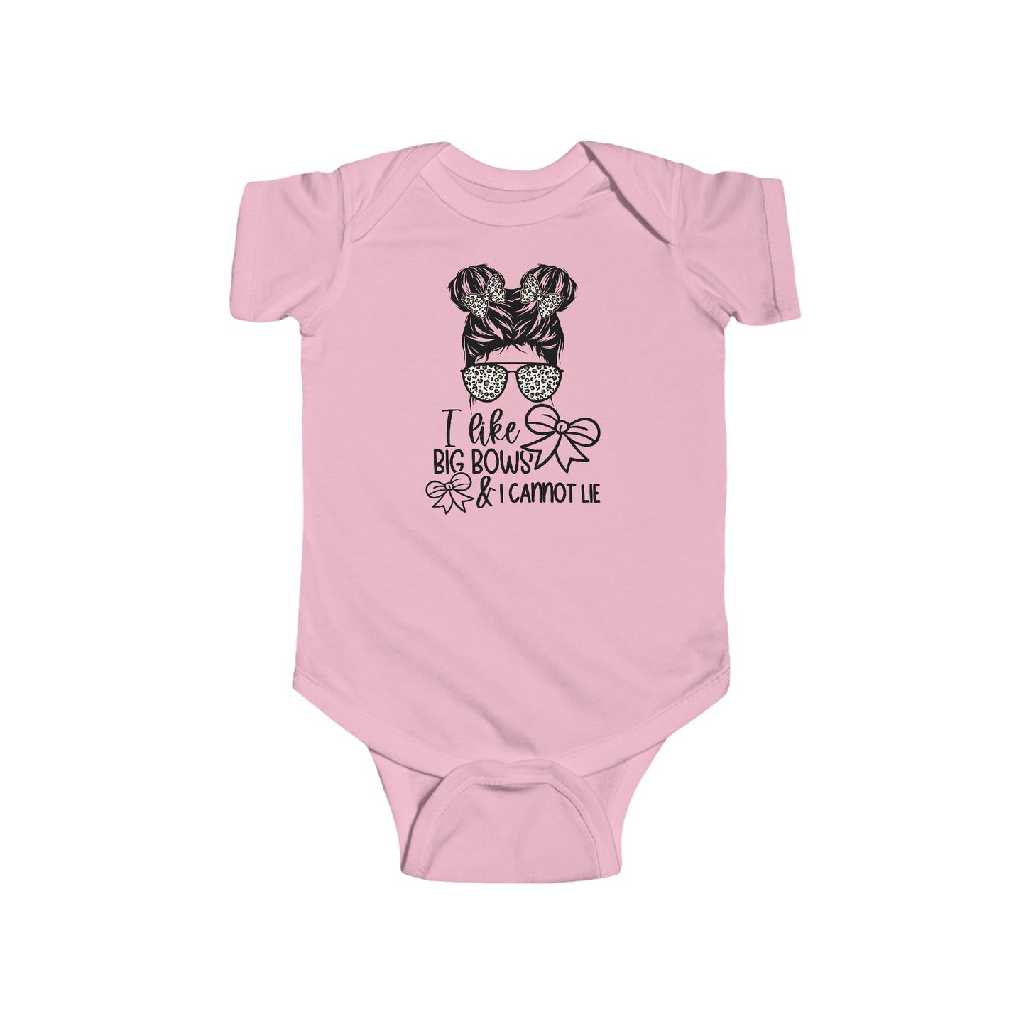 "Big Bows" Infant Fine Jersey Bodysuit - Moon & Starr Handcrafted Jewelry && More!