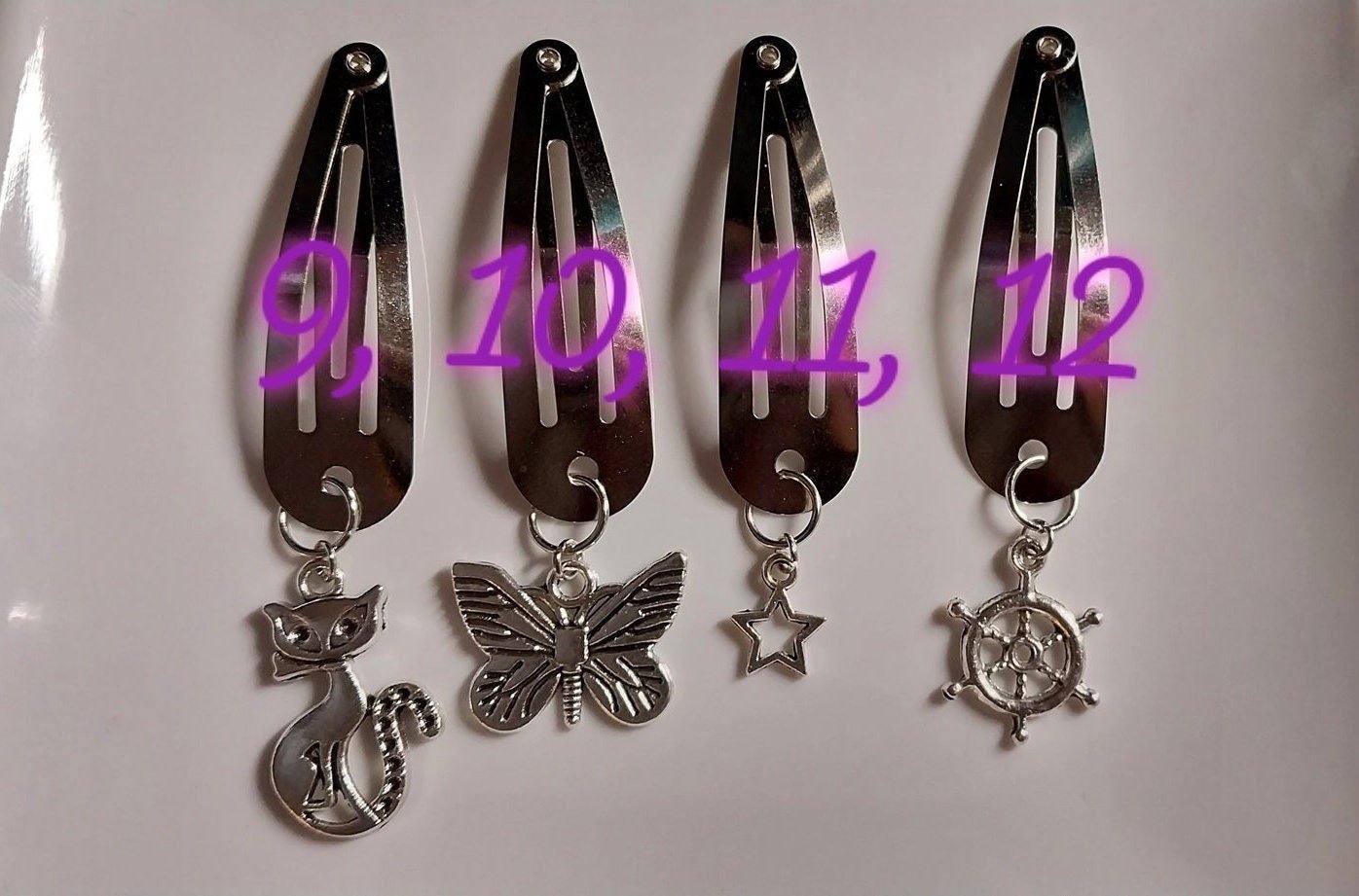 Dangle Barrettes/ Hair Clips Multiple Styles - Moon & Starr Handcrafted Jewelry && More!