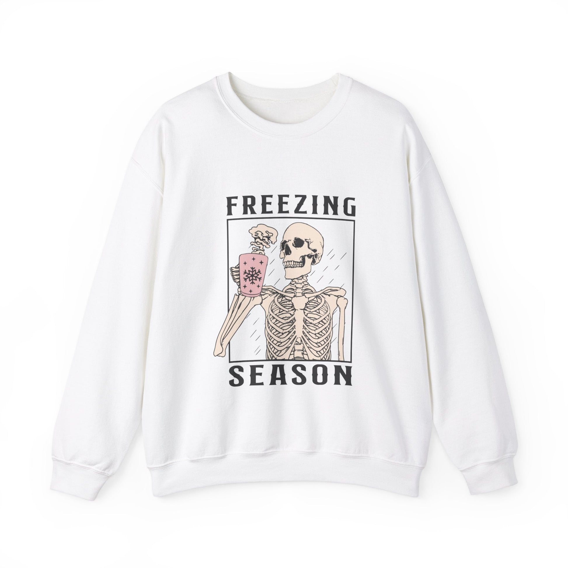 Freezing Season Unisex Heavy Blend™ Crewneck Sweatshirt - Moon & Starr Handcrafted Jewelry && More!