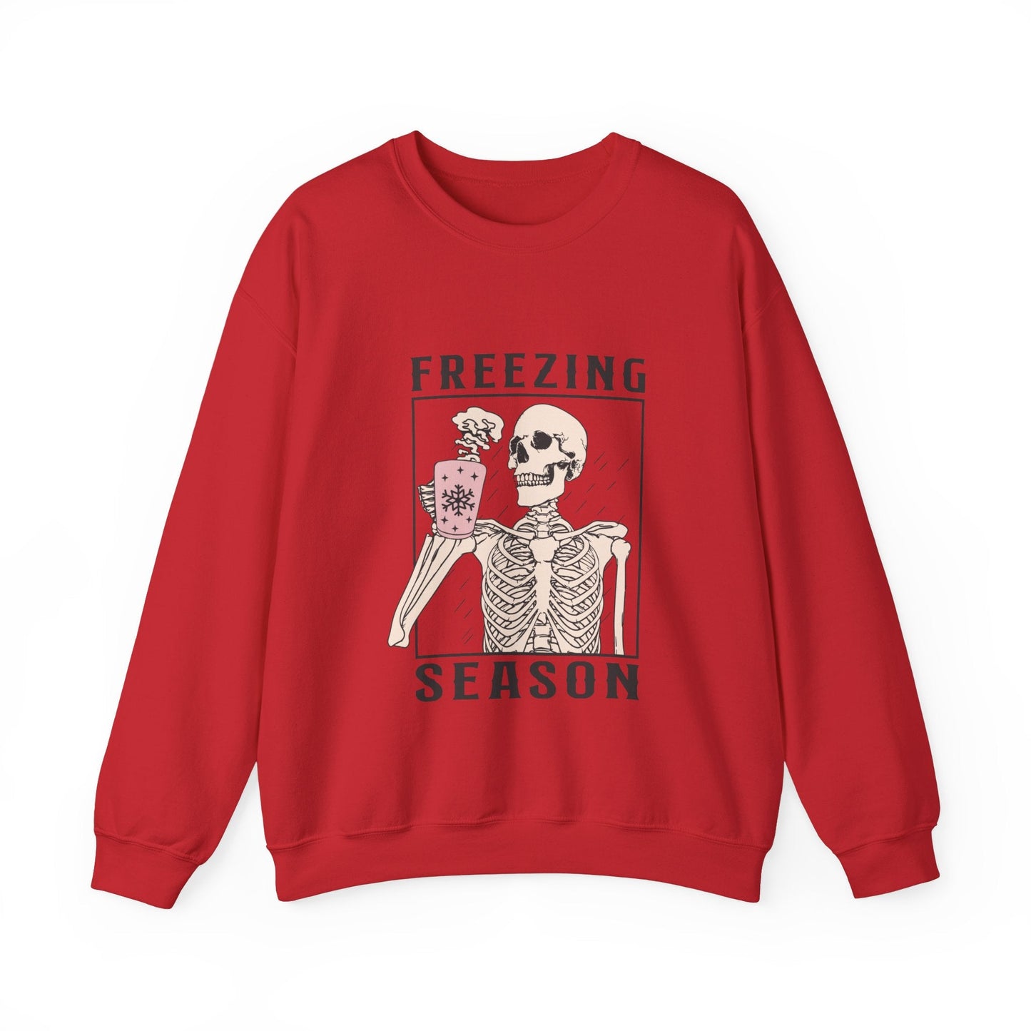 Freezing Season Unisex Heavy Blend™ Crewneck Sweatshirt - Moon & Starr Handcrafted Jewelry && More!