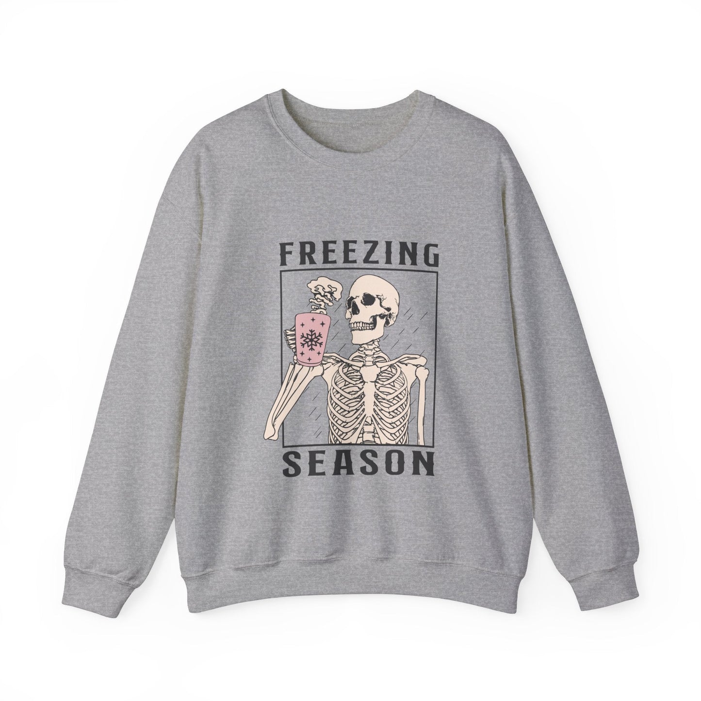 Freezing Season Unisex Heavy Blend™ Crewneck Sweatshirt - Moon & Starr Handcrafted Jewelry && More!