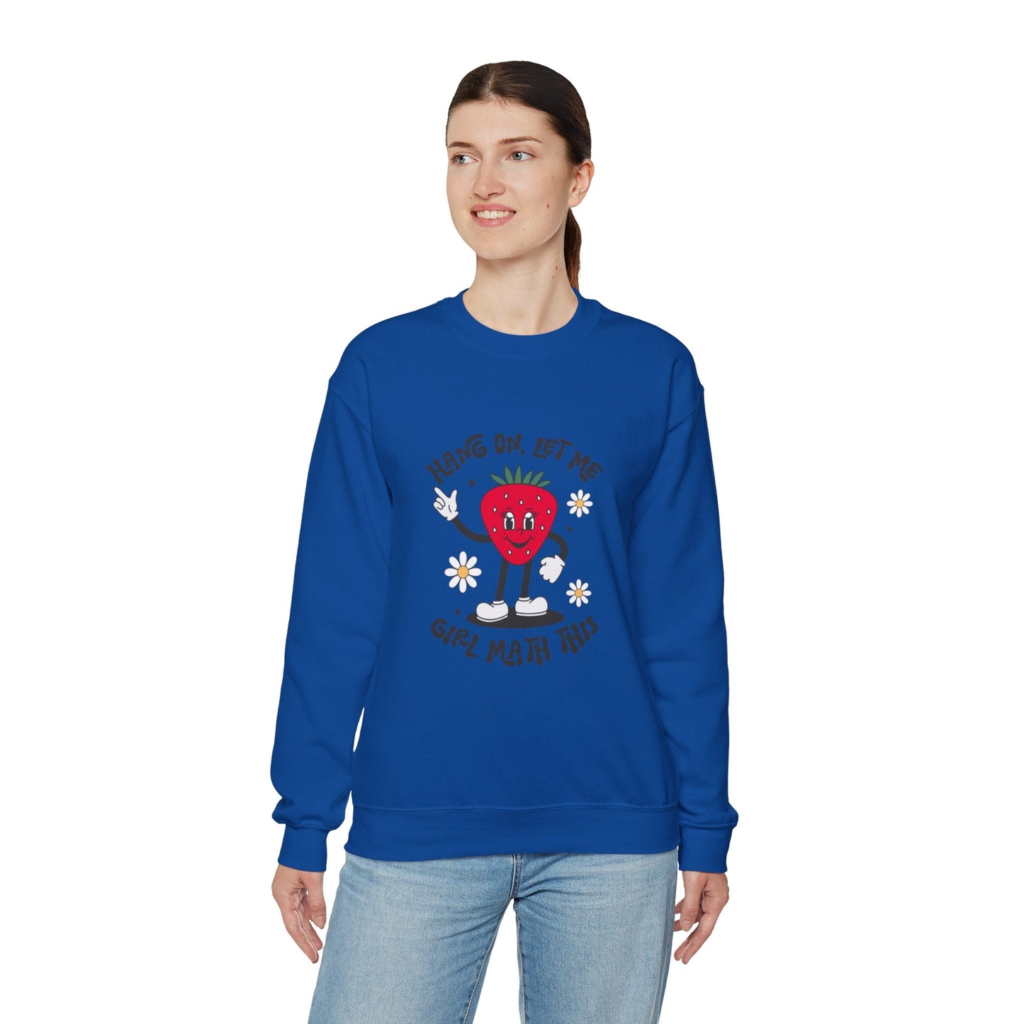 Girl Math Retro Unisex Heavy Blend™ Crewneck Sweatshirt - Moon & Starr Handcrafted Jewelry && More!