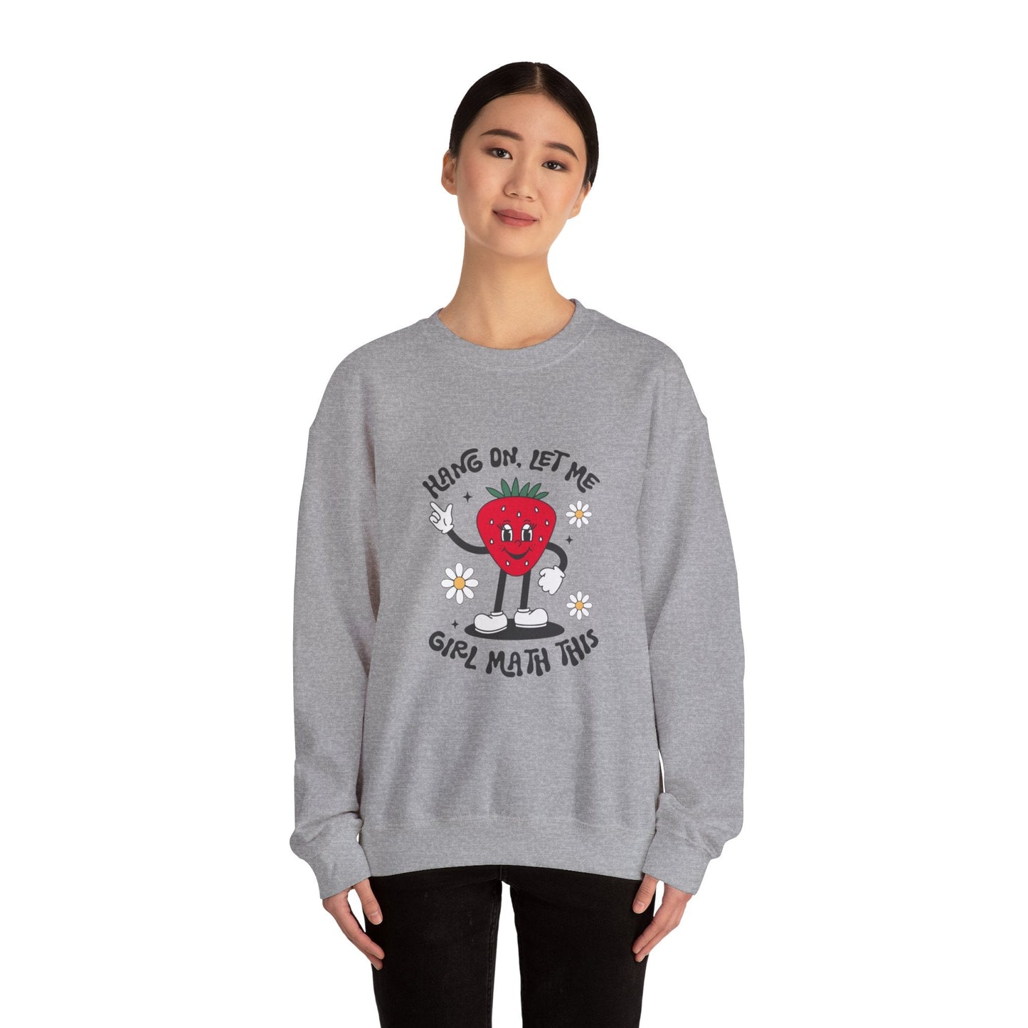 Girl Math Retro Unisex Heavy Blend™ Crewneck Sweatshirt - Moon & Starr Handcrafted Jewelry && More!