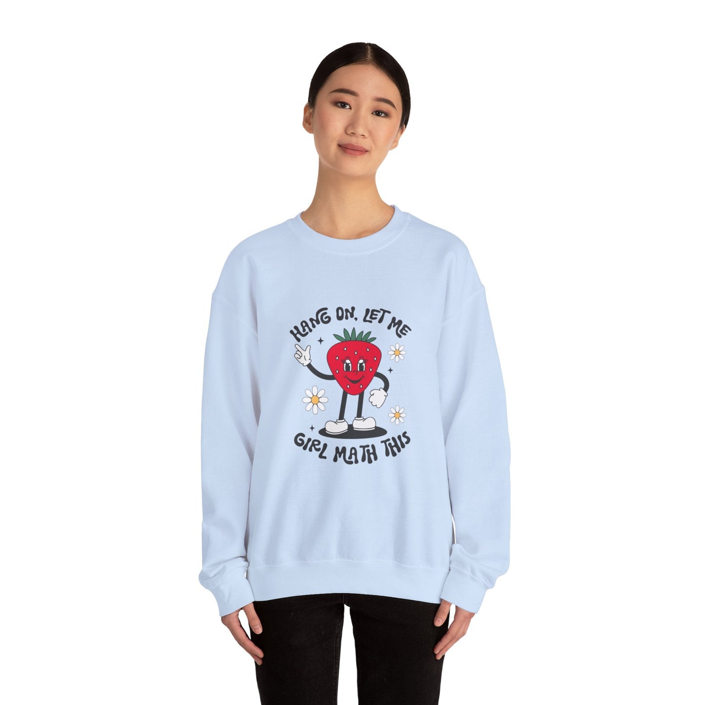 Girl Math Retro Unisex Heavy Blend™ Crewneck Sweatshirt - Moon & Starr Handcrafted Jewelry && More!