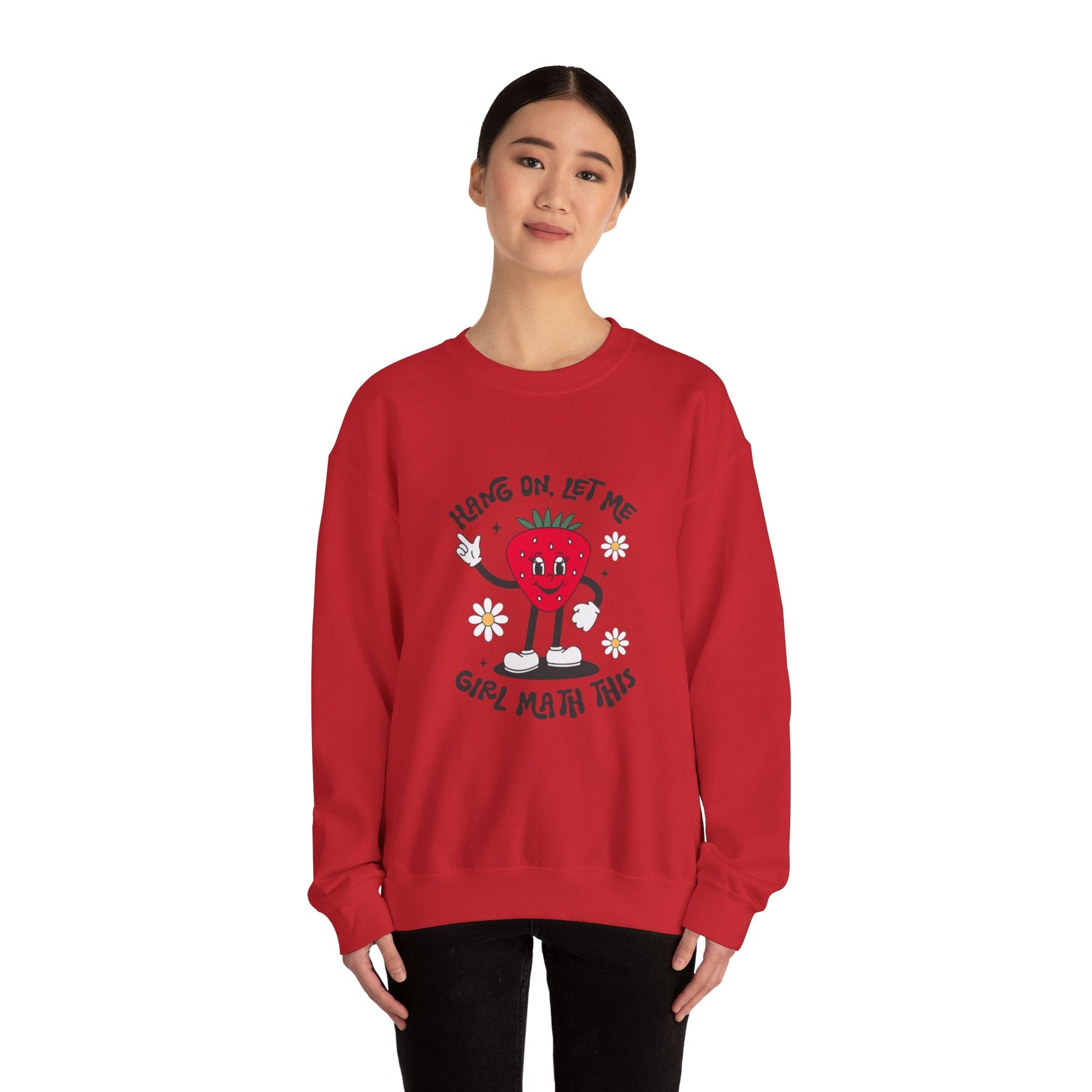 Girl Math Retro Unisex Heavy Blend™ Crewneck Sweatshirt - Moon & Starr Handcrafted Jewelry && More!