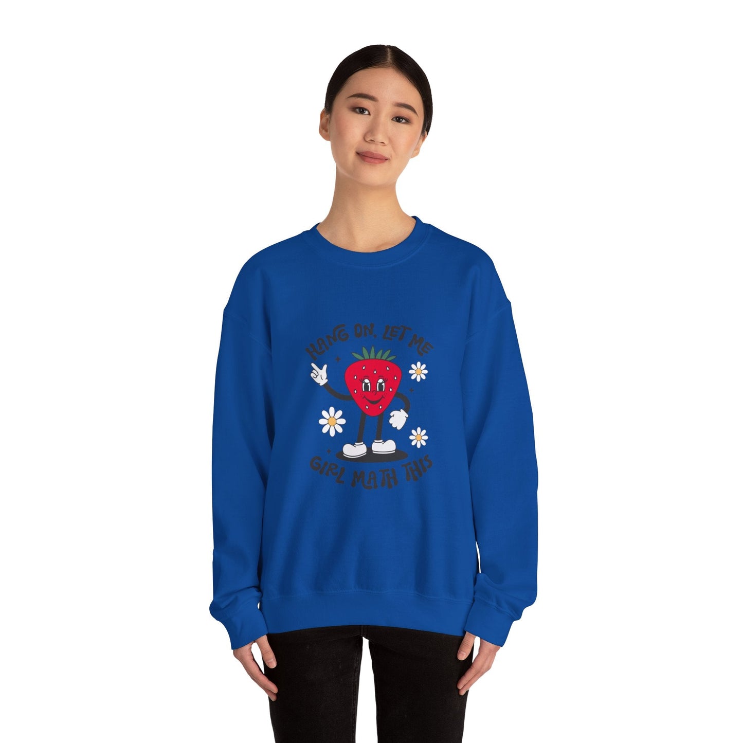 Girl Math Retro Unisex Heavy Blend™ Crewneck Sweatshirt - Moon & Starr Handcrafted Jewelry && More!