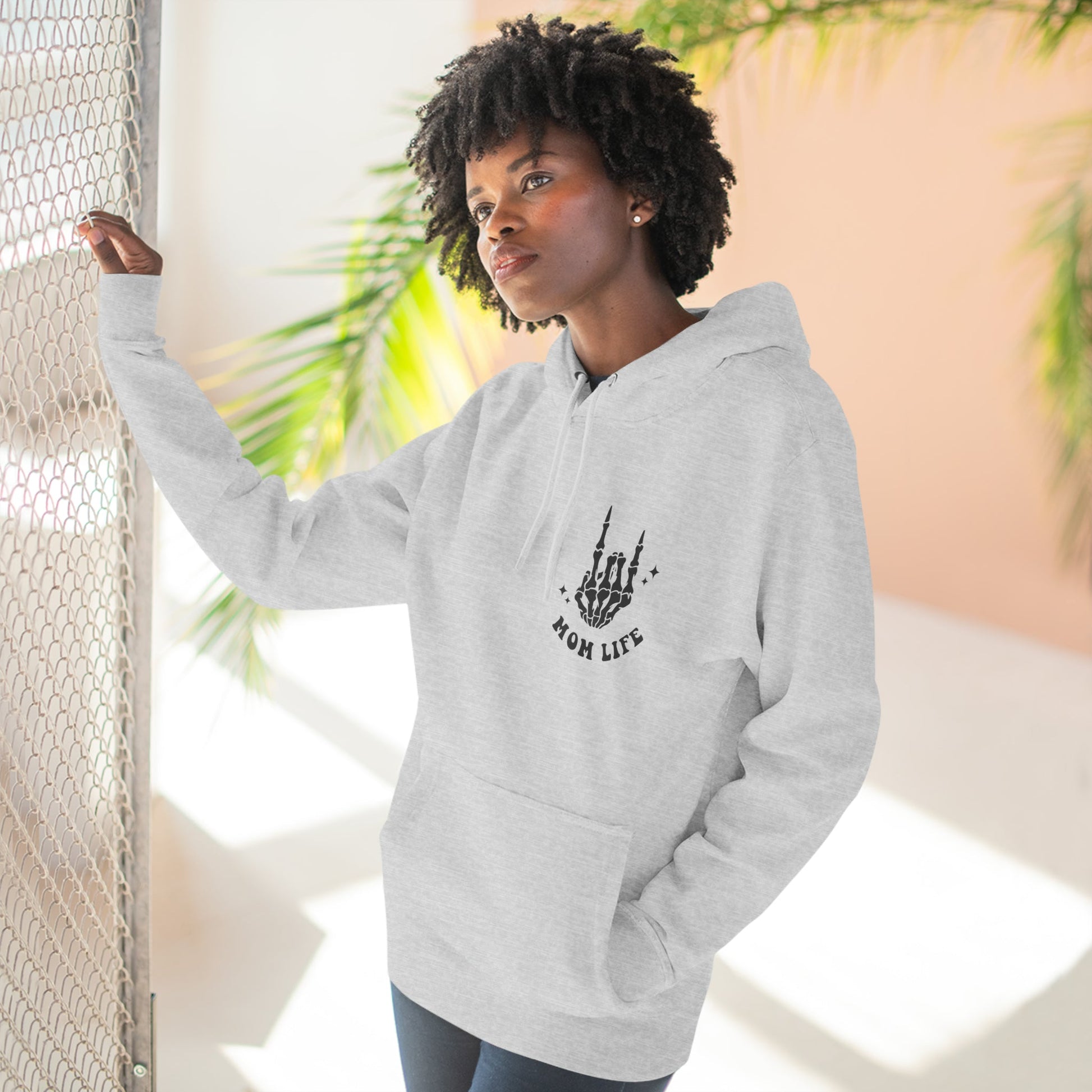 I Used To Be Cool Mom Life Three-Panel Fleece Hoodie - Moon & Starr Handcrafted Jewelry && More!