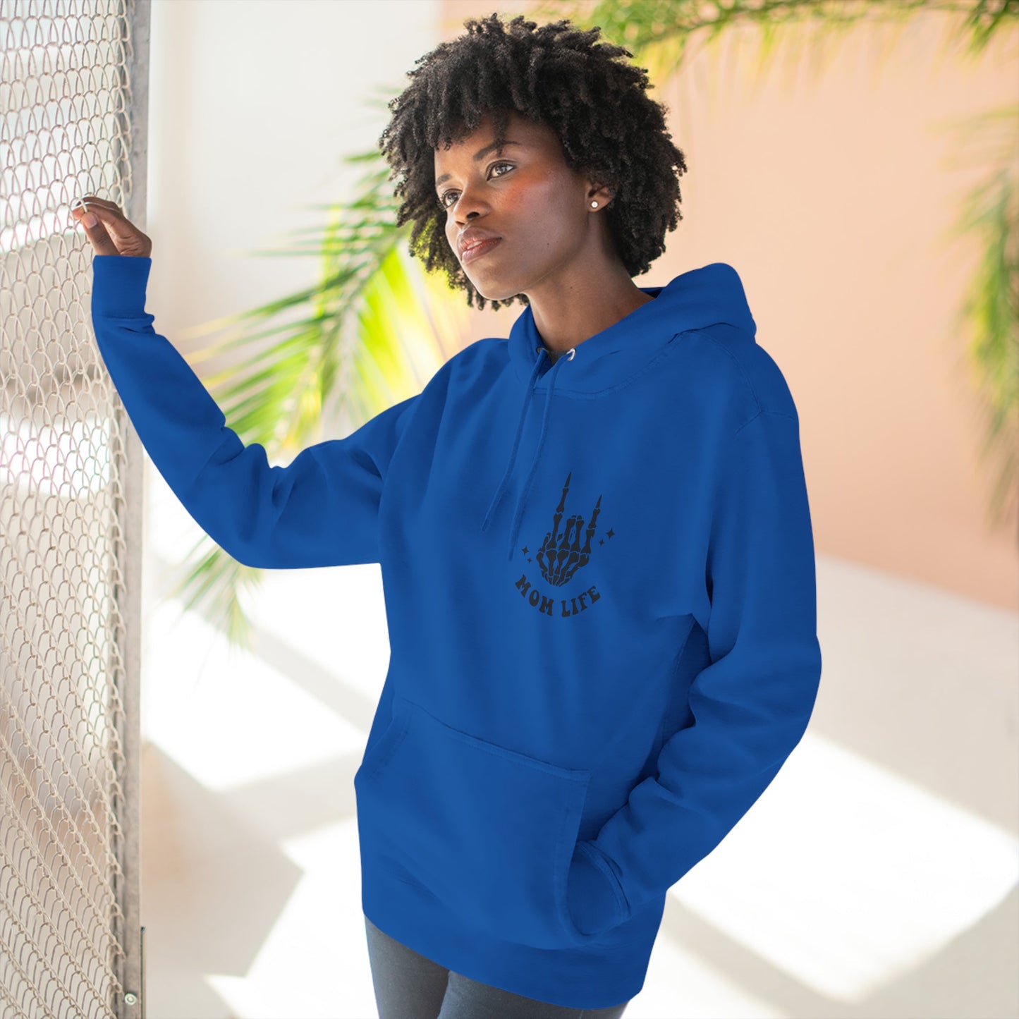 I Used To Be Cool Mom Life Three-Panel Fleece Hoodie - Moon & Starr Handcrafted Jewelry && More!