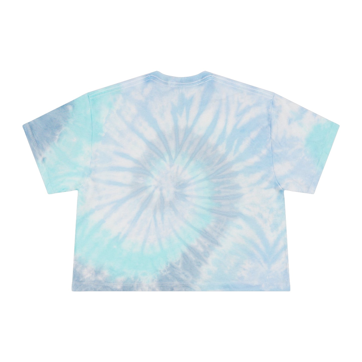 "Love your mind" Women's Tie-Dye Crop Tee - Moon & Starr Handcrafted Jewelry && More!