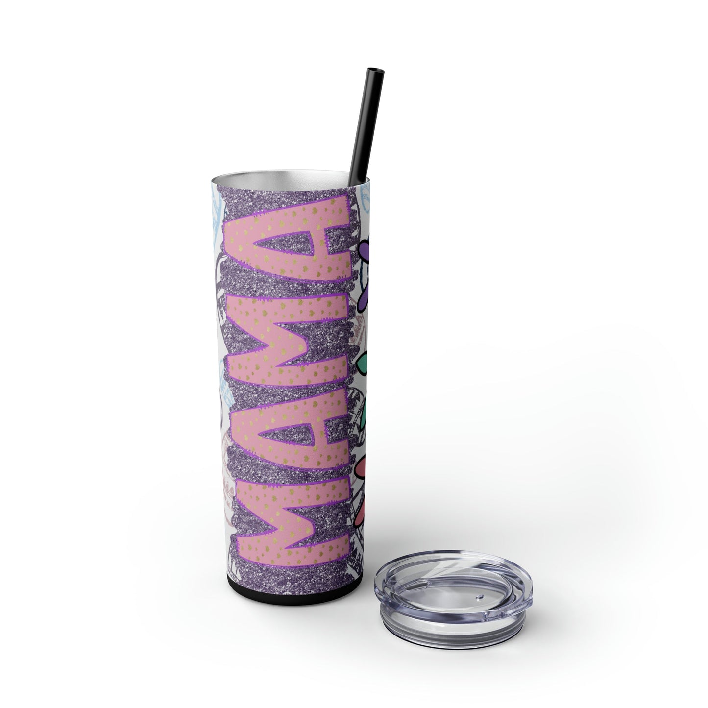 Mama easter Skinny Tumbler with Straw, 20oz - Moon & Starr Handcrafted Jewelry && More!